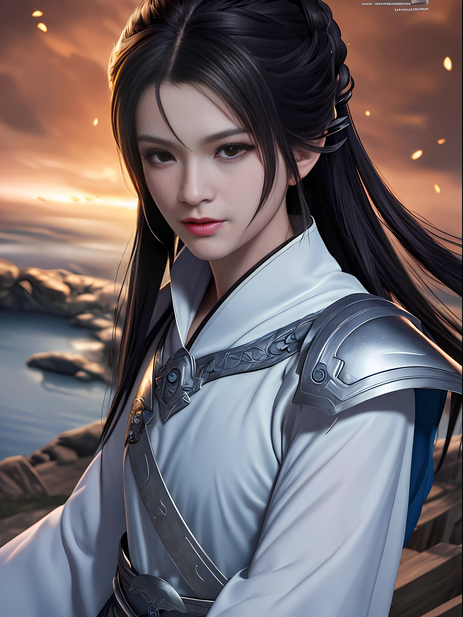 Swordsman, epic composition, ultra hd, high quality, extremely detailed, official art, unified 8k wallpaper, super detail, 32k