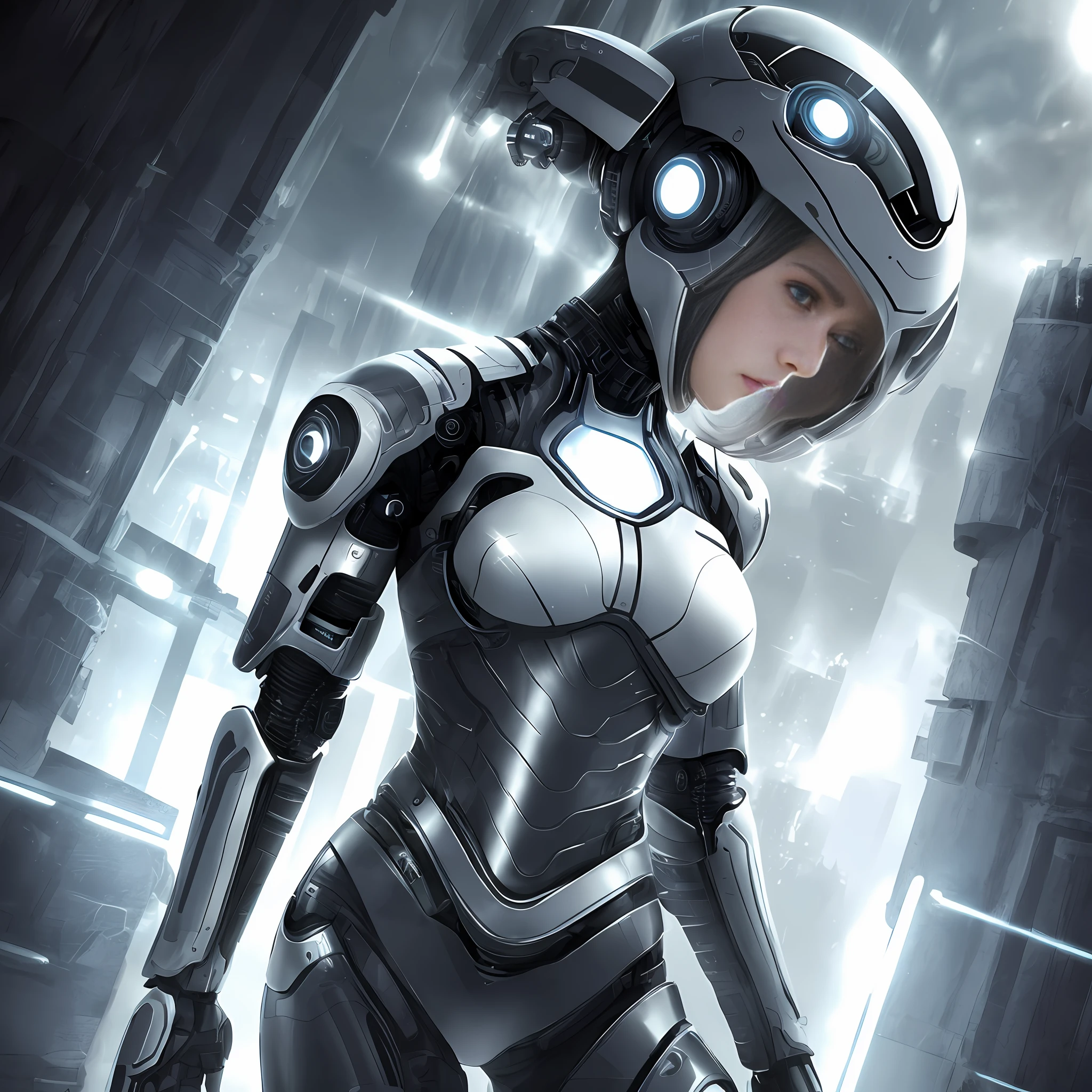 Woman android
