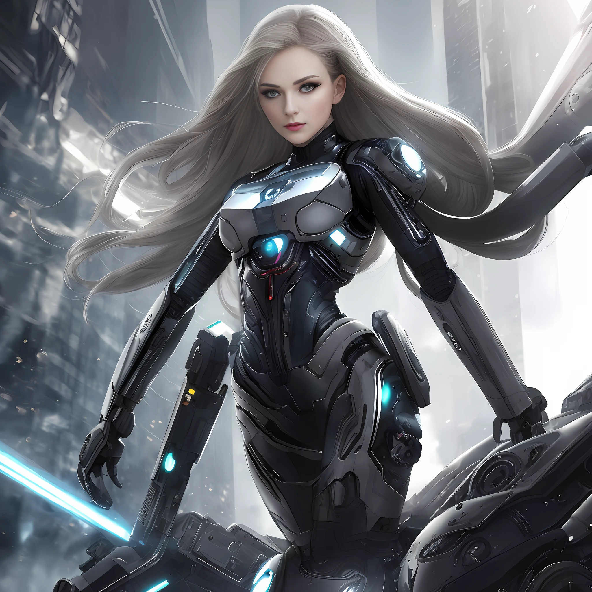 Woman android
