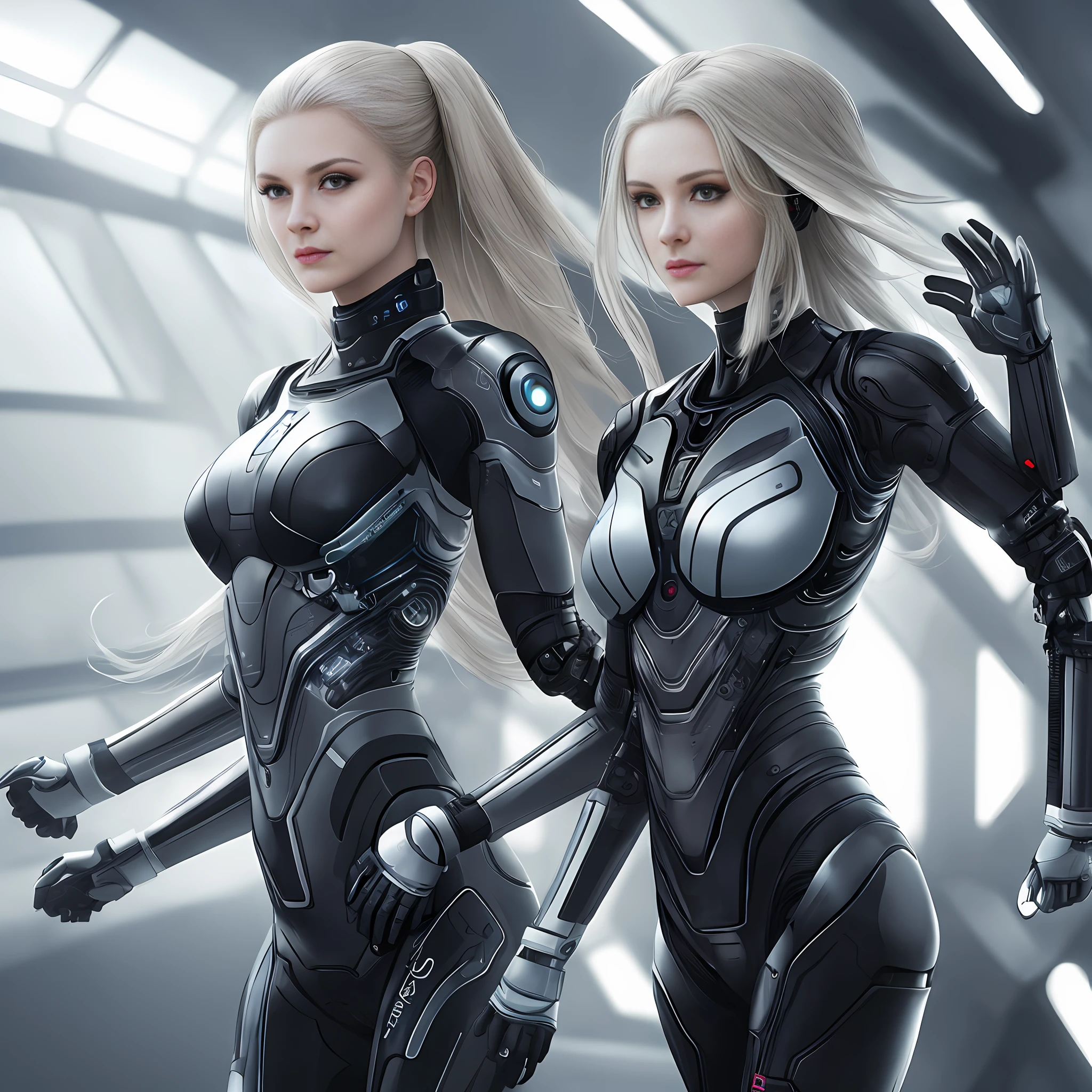 Woman android