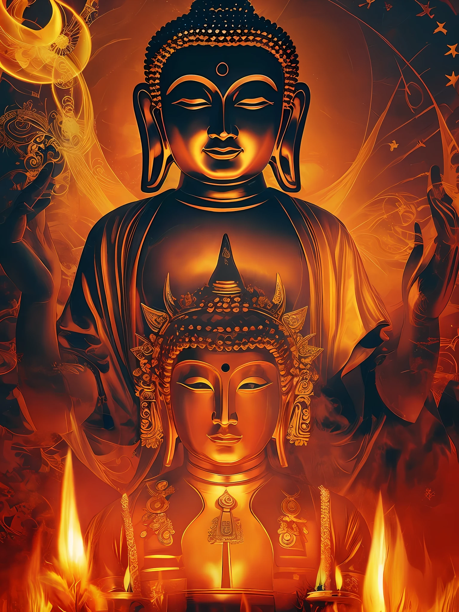 True Buddha, true demon