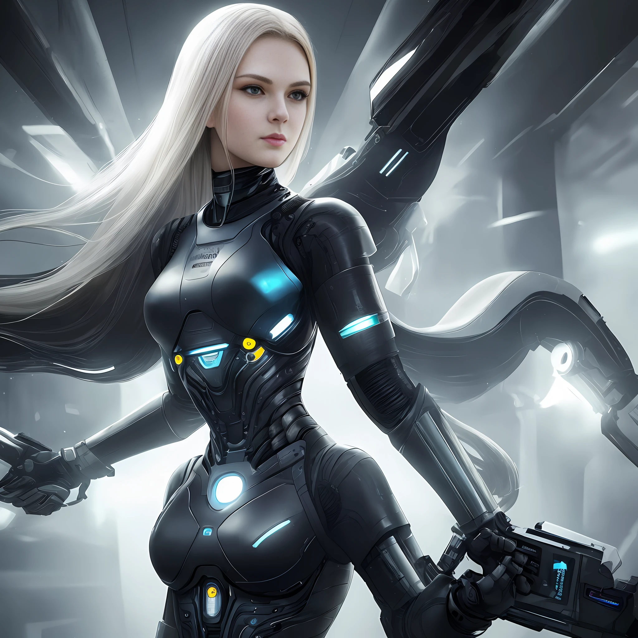 Woman android