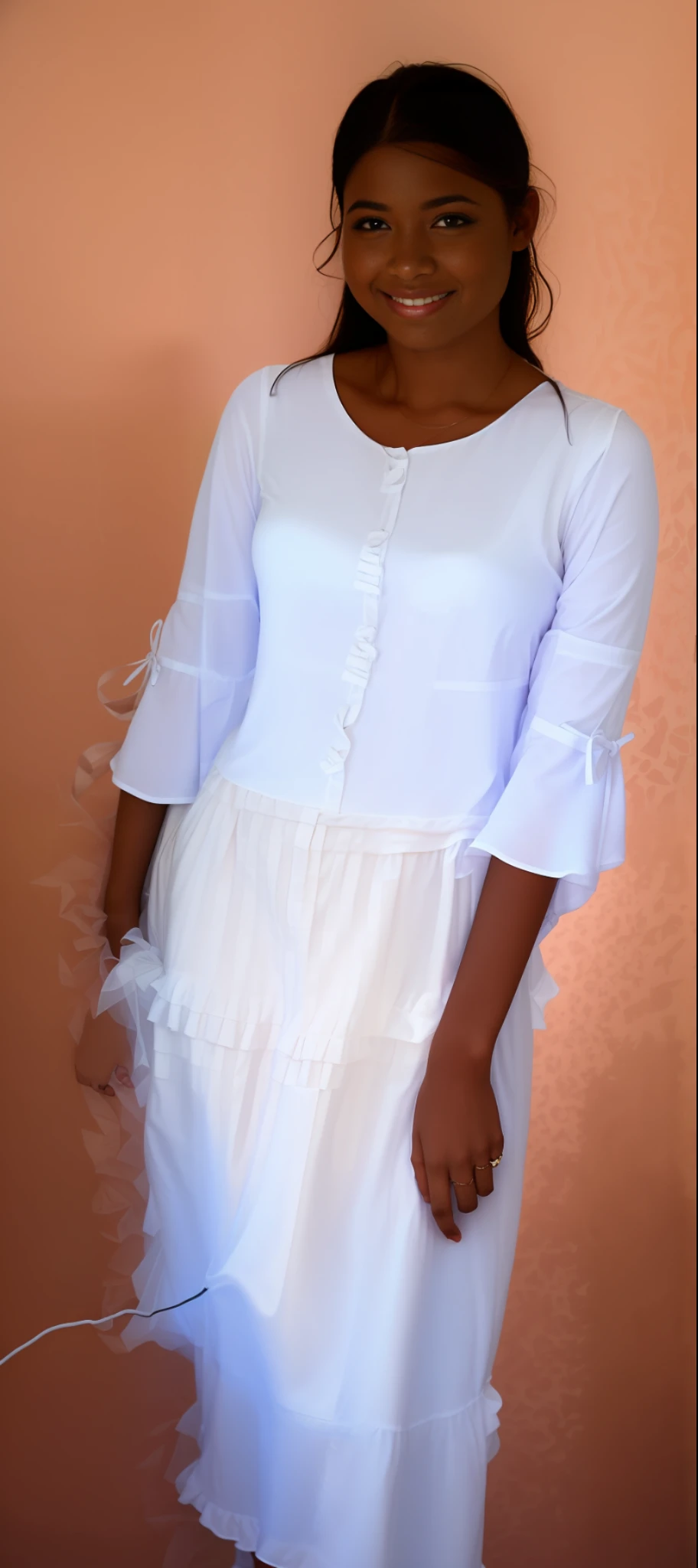 wear a light nightgown