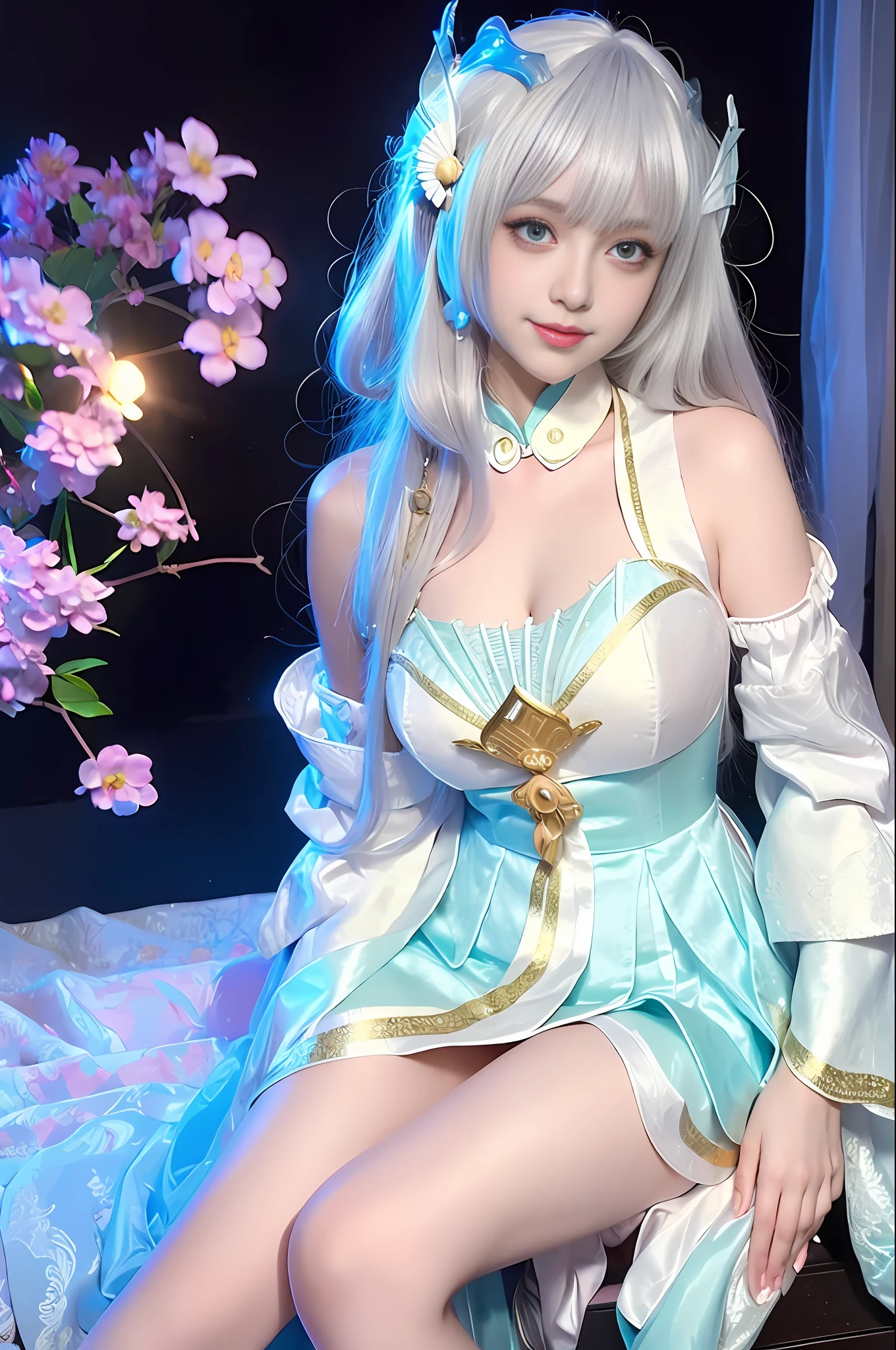 a girl, indoor, evil smile, forked waist, full body, indoor, (original photo: 1.2), ((realistic: 1.4)) best quality, masterpiece, illustration, extremely delicate beauty, extremely detailed, CG, 8k wallpaper, amazing, fine details, masterpiece, best quality, official art, extremely detailed CG Unity 8k wallpaper, ridiculous, incredibly ridiculous, huge file size, super detailed, high resolution, extremely detailed, beautiful detailed girl, extremely detailed eyes and face, Beautiful detail eyes, light on face, movie lighting, perspective, outdoors