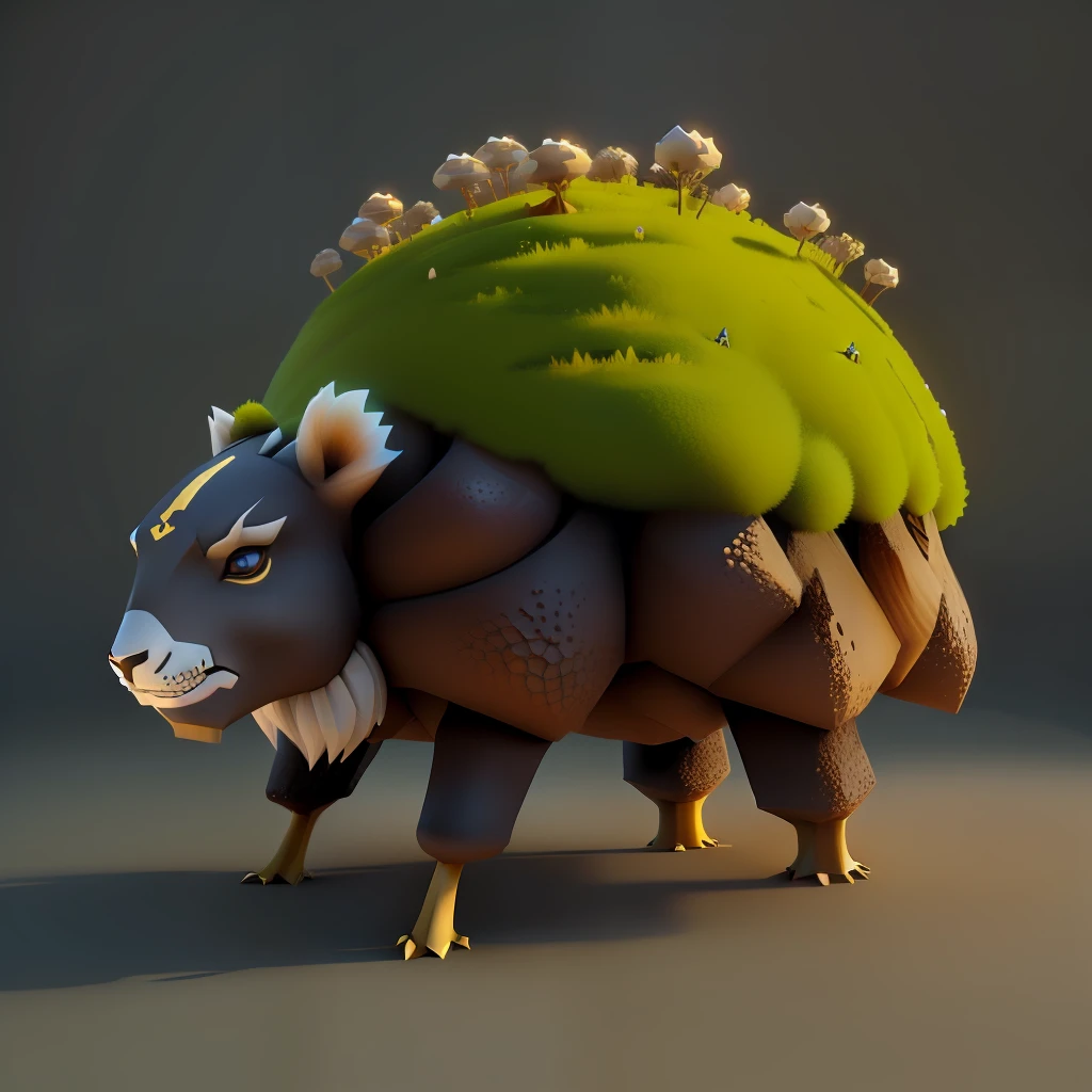 an anthill made from APPA bone avatar design,animation,3D,fantasy,upscales