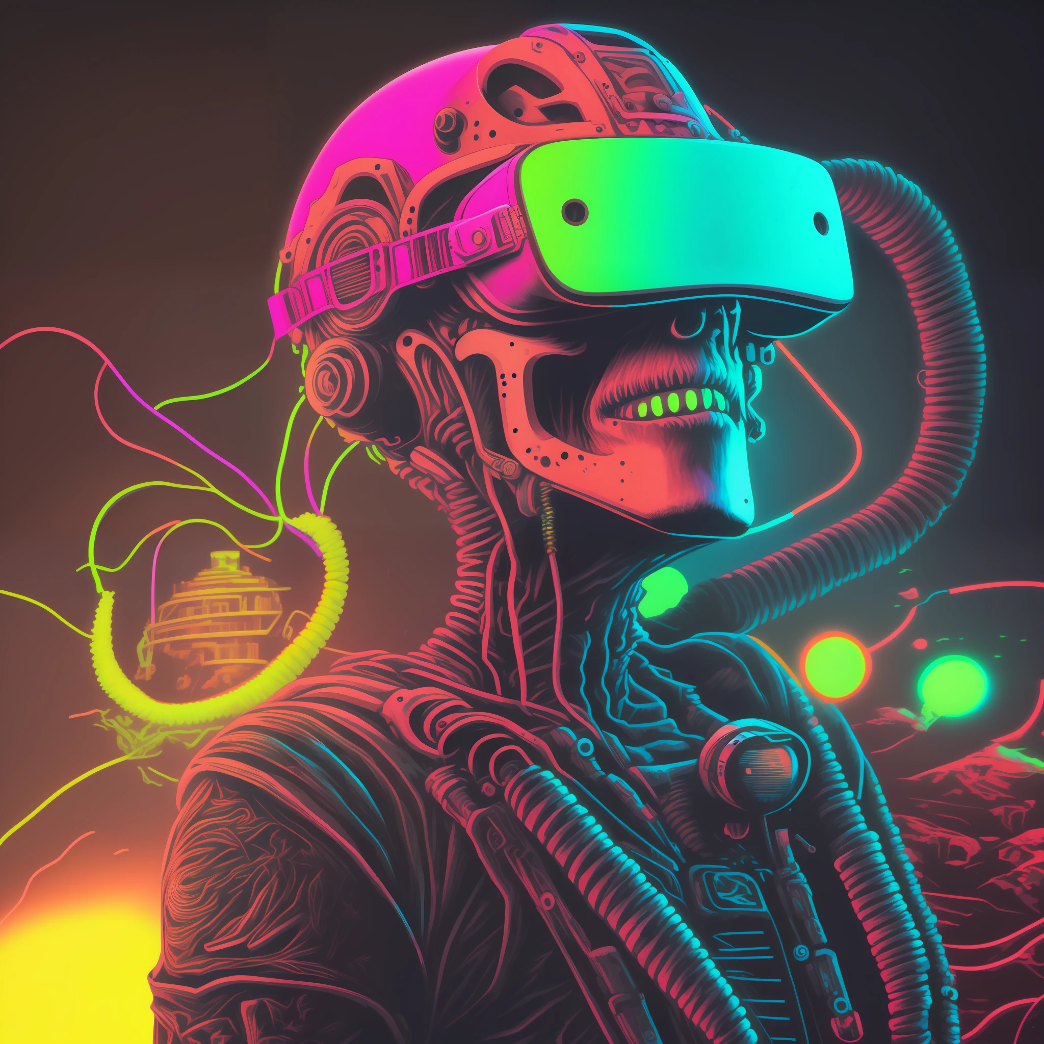 NeonMutación VR CASCO