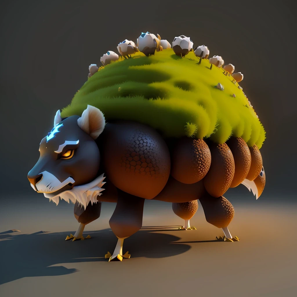 an anthill made from APPA bone avatar design,animation,3D,fantasy,upscales