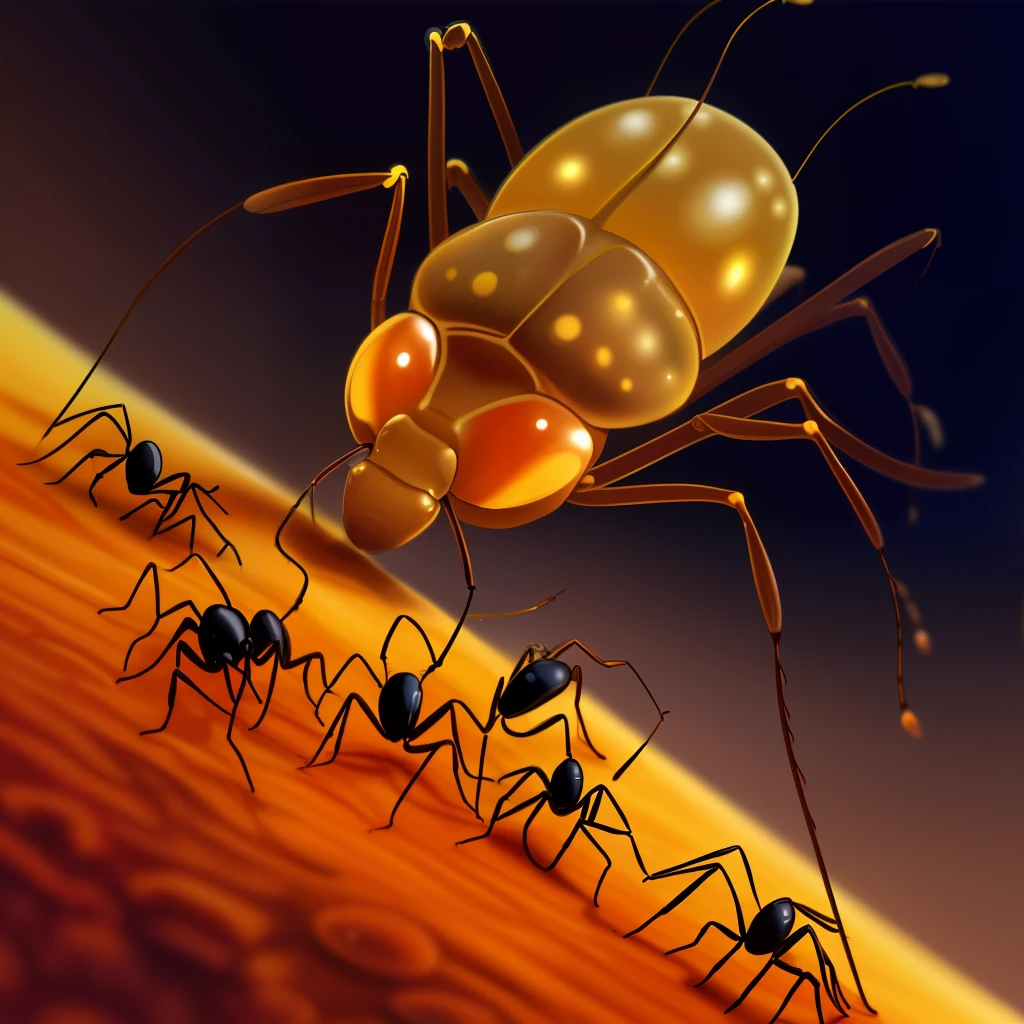 Huge ant rotifers on the Field of Fire