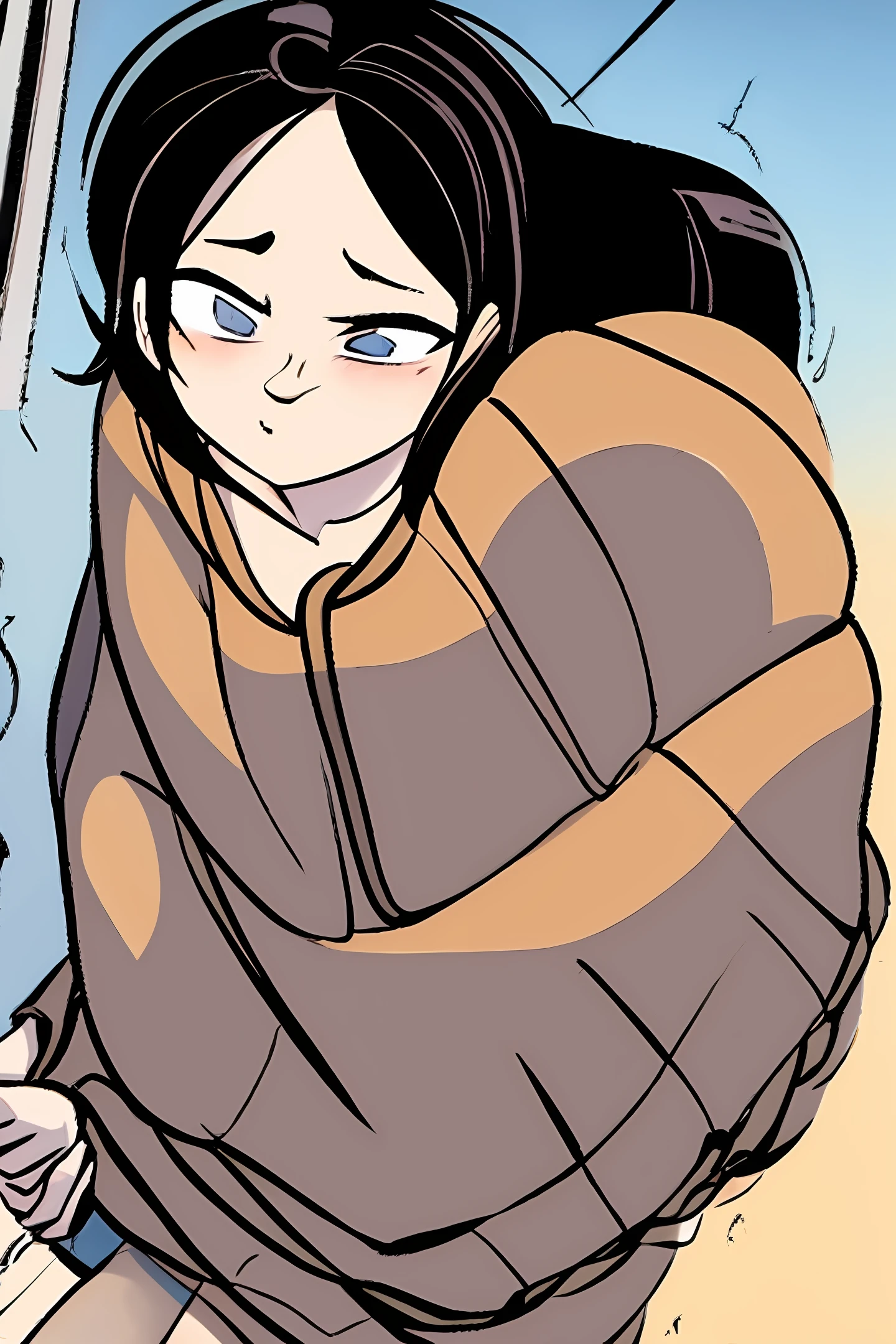 boyish
girl