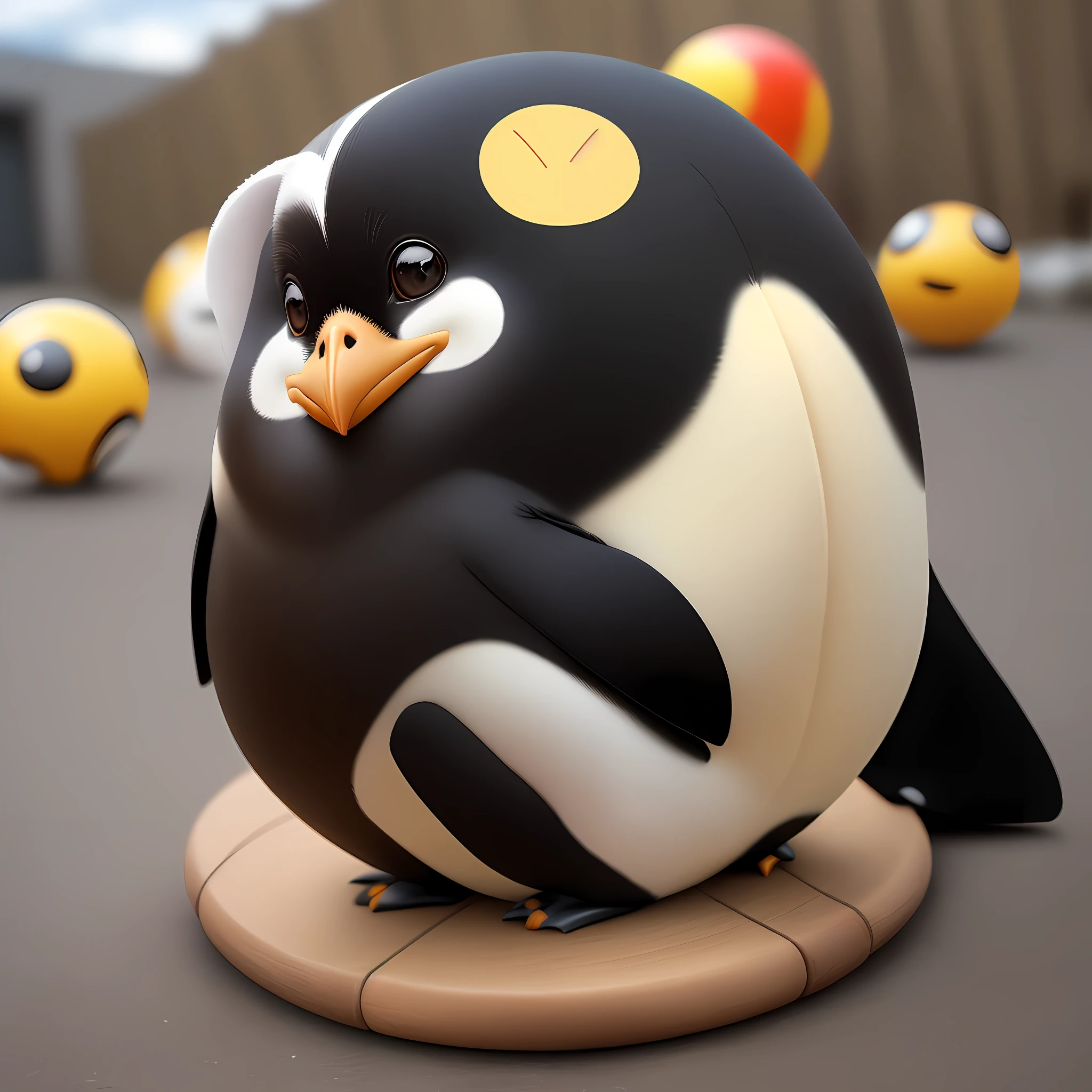 Peguin ball