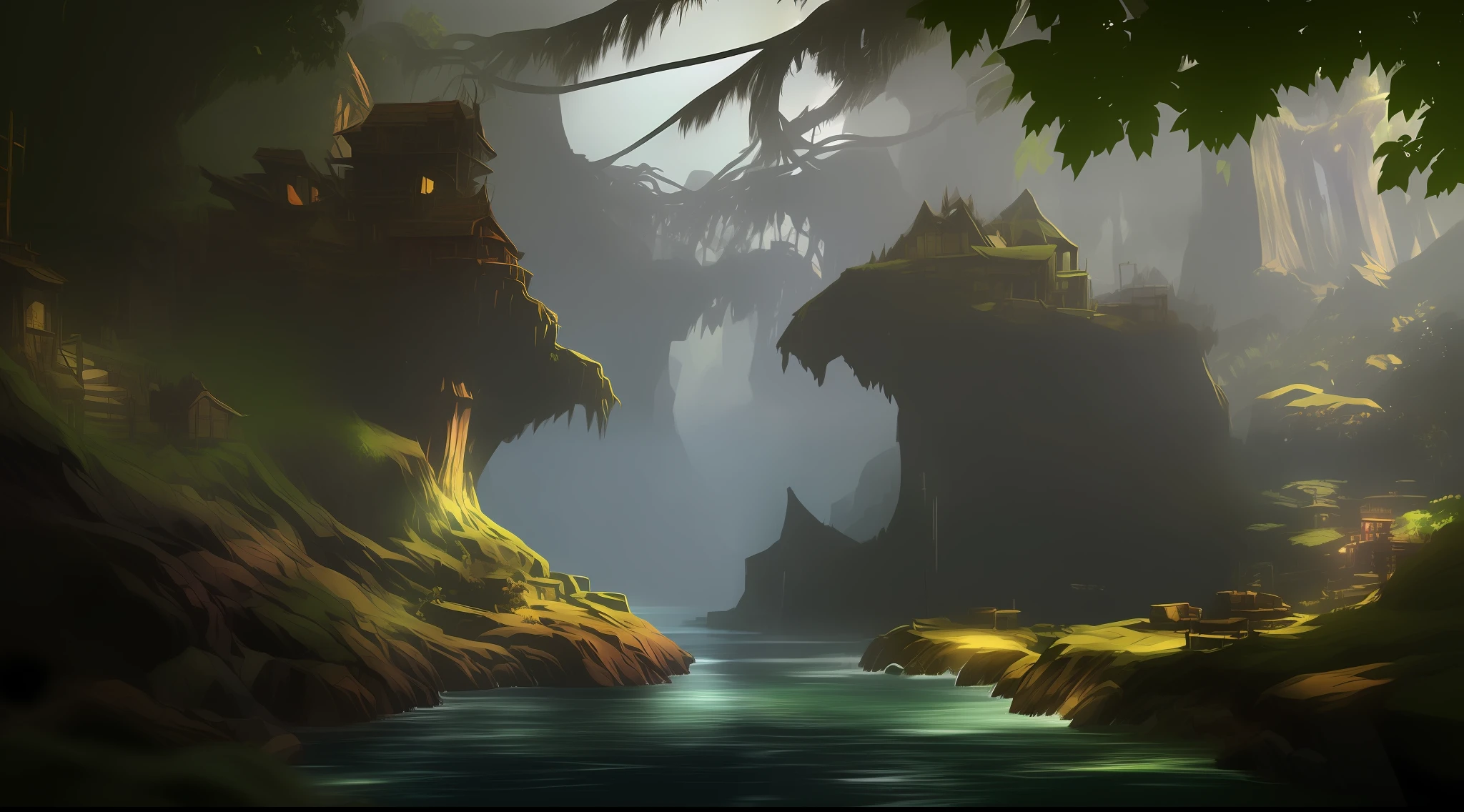 Conceptual art for video games