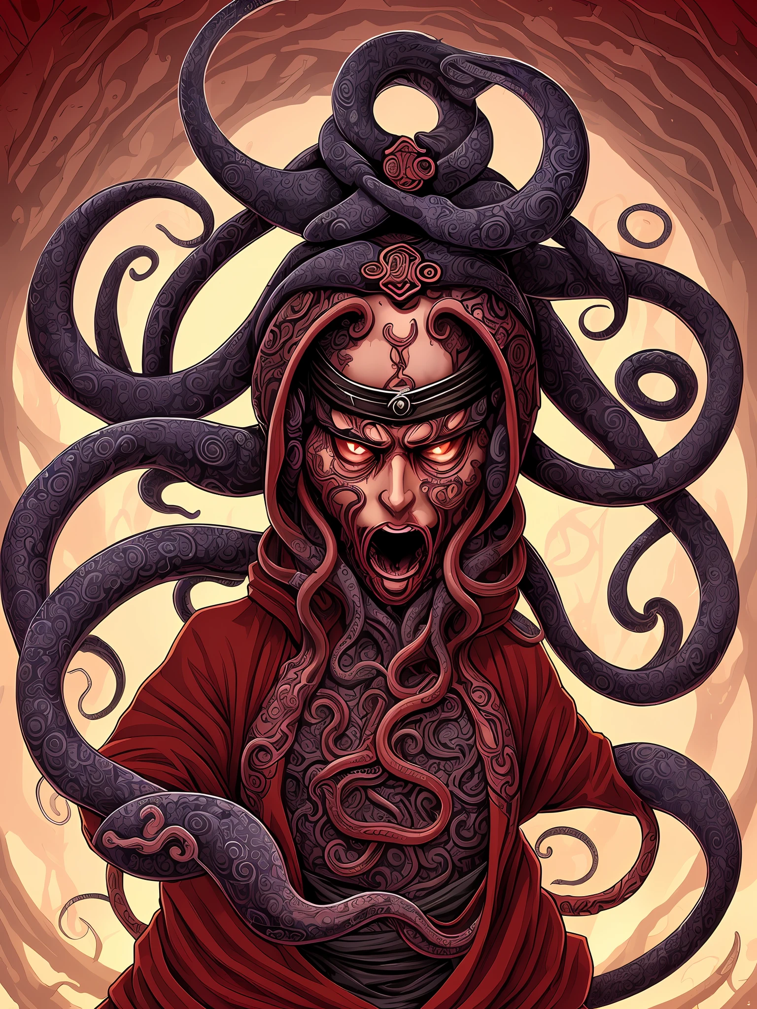 Tentacles, Demon Shinobi