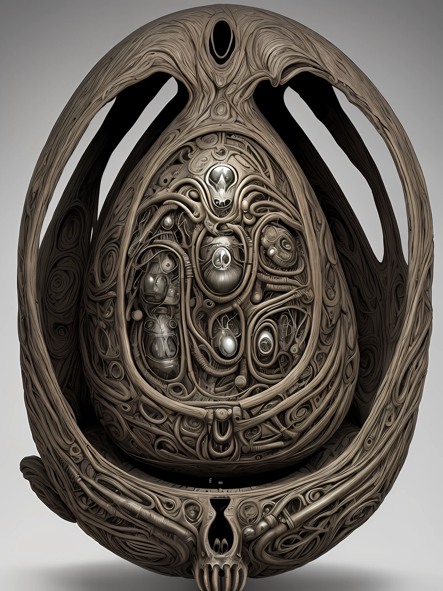 alien egg giger style