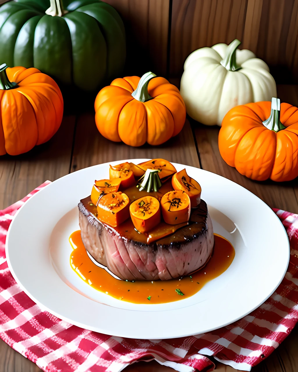 Steak pumpkins
