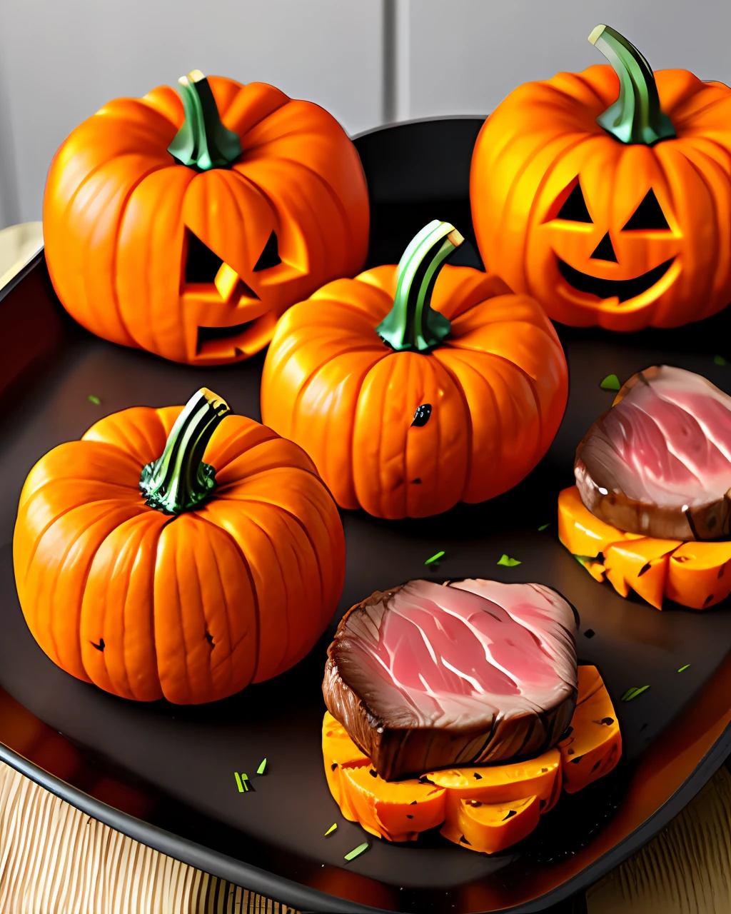 Steak pumpkins