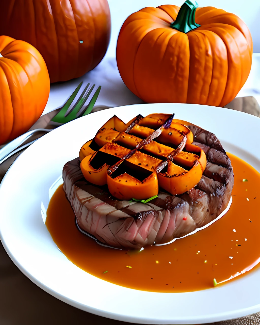 Steak pumpkins