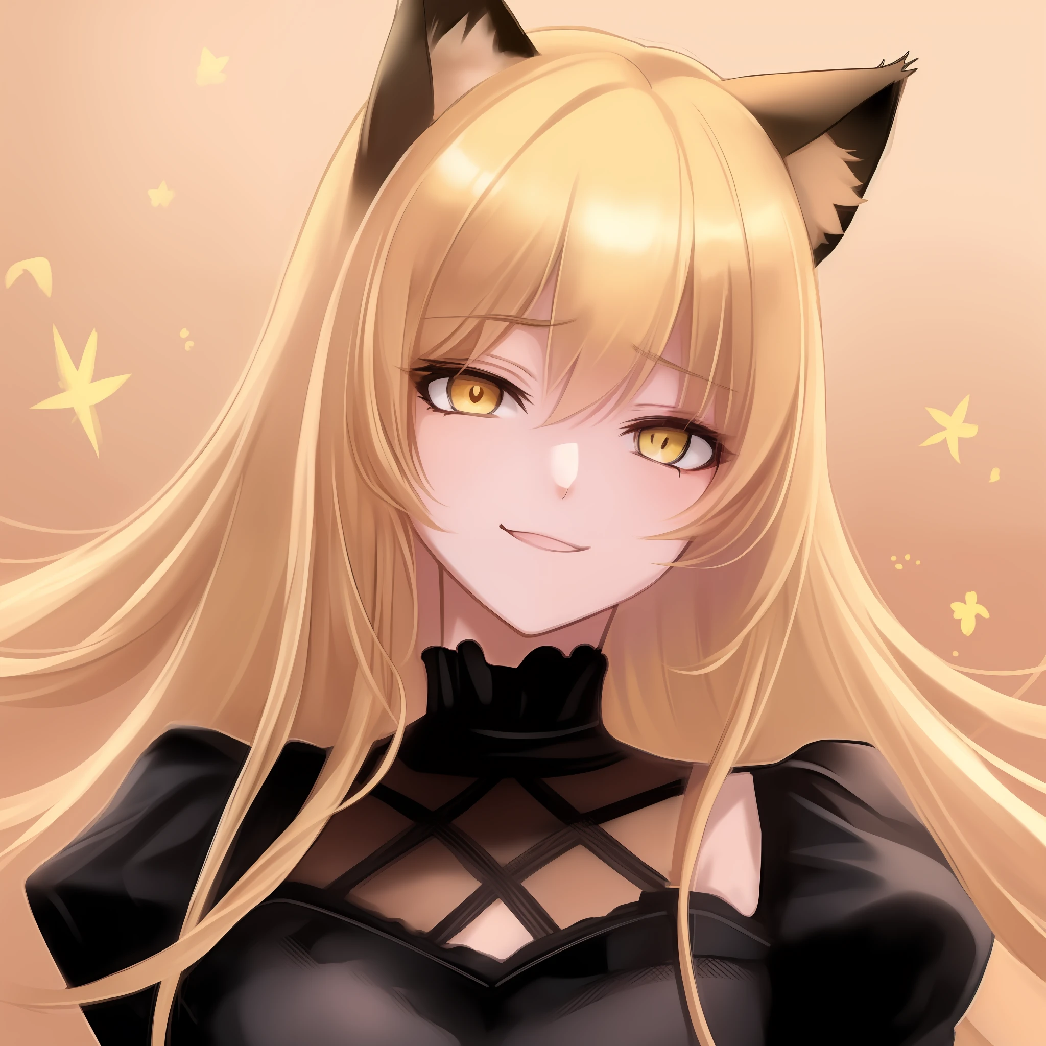 anime, person, blonde, cat ears, person, person, no people, hd wallpaper, beautiful anime catgirl, anime catgirl, cute anime catgirl, very beautiful anime cat girl, anime girl with cat ears, attractive cat girl, anime moe artstyle, catgirl, anime girl wearing a black dress, anime cat, high quality anime artstyle