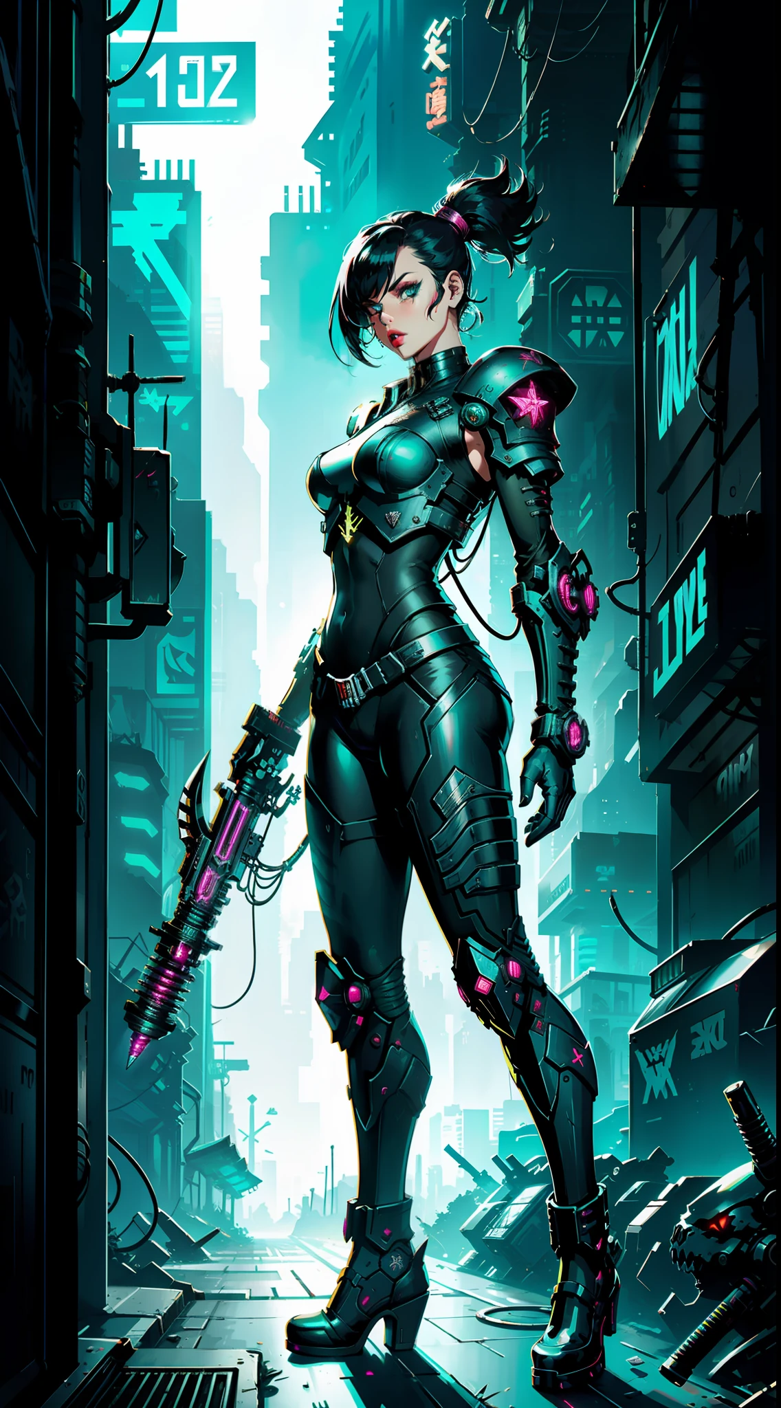 NeonCity warhammer style