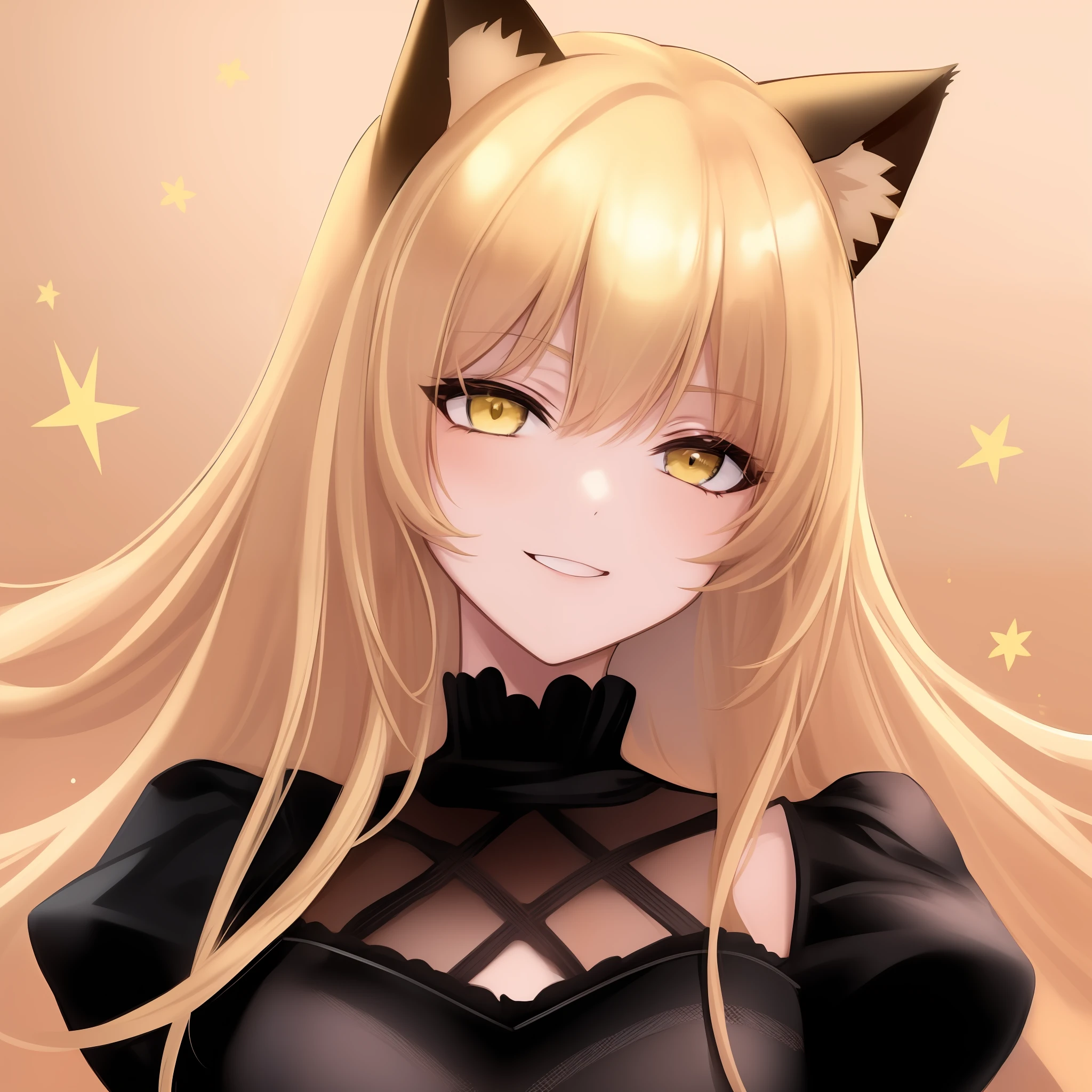 anime, person, blonde, cat ears, person, person, no people, hd wallpaper, beautiful anime catgirl, anime catgirl, cute anime catgirl, very beautiful anime cat girl, anime girl with cat ears, attractive cat girl, anime moe artstyle, catgirl, anime girl wearing a black dress, anime cat, high quality anime artstyle