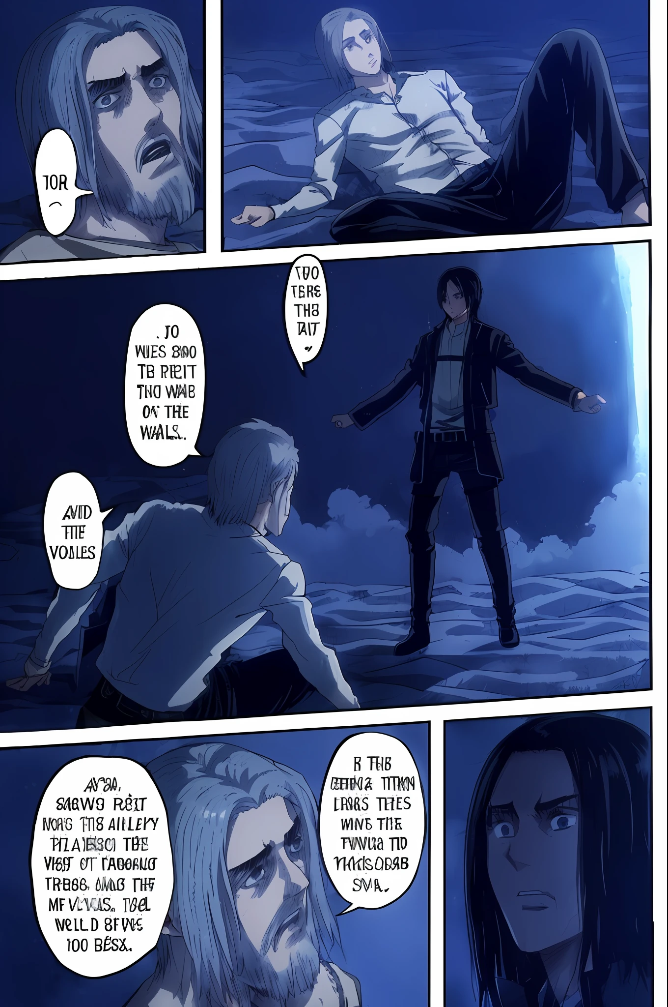 best quality, masterpiece, (realistic: 1.2), 1 man, Eren Jaeger, real life, live action, black jeans, black pants, brown hair, attack on Titan, cold background, black jacket, slim body, high definition, high quality, black clothes