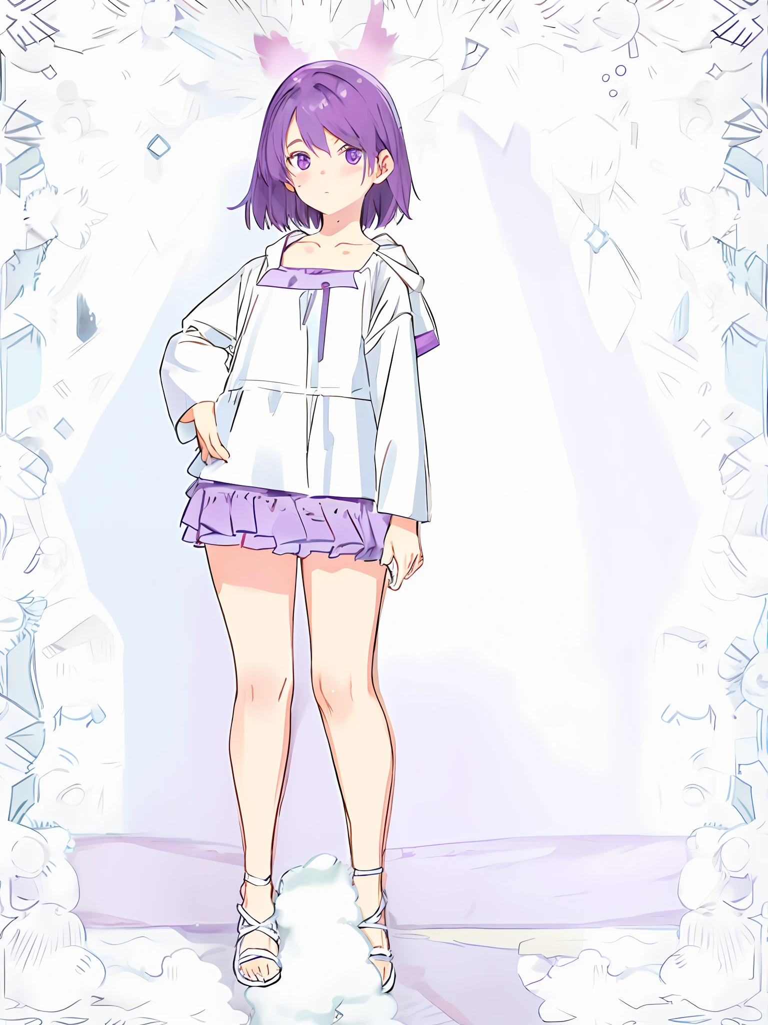 purple hair