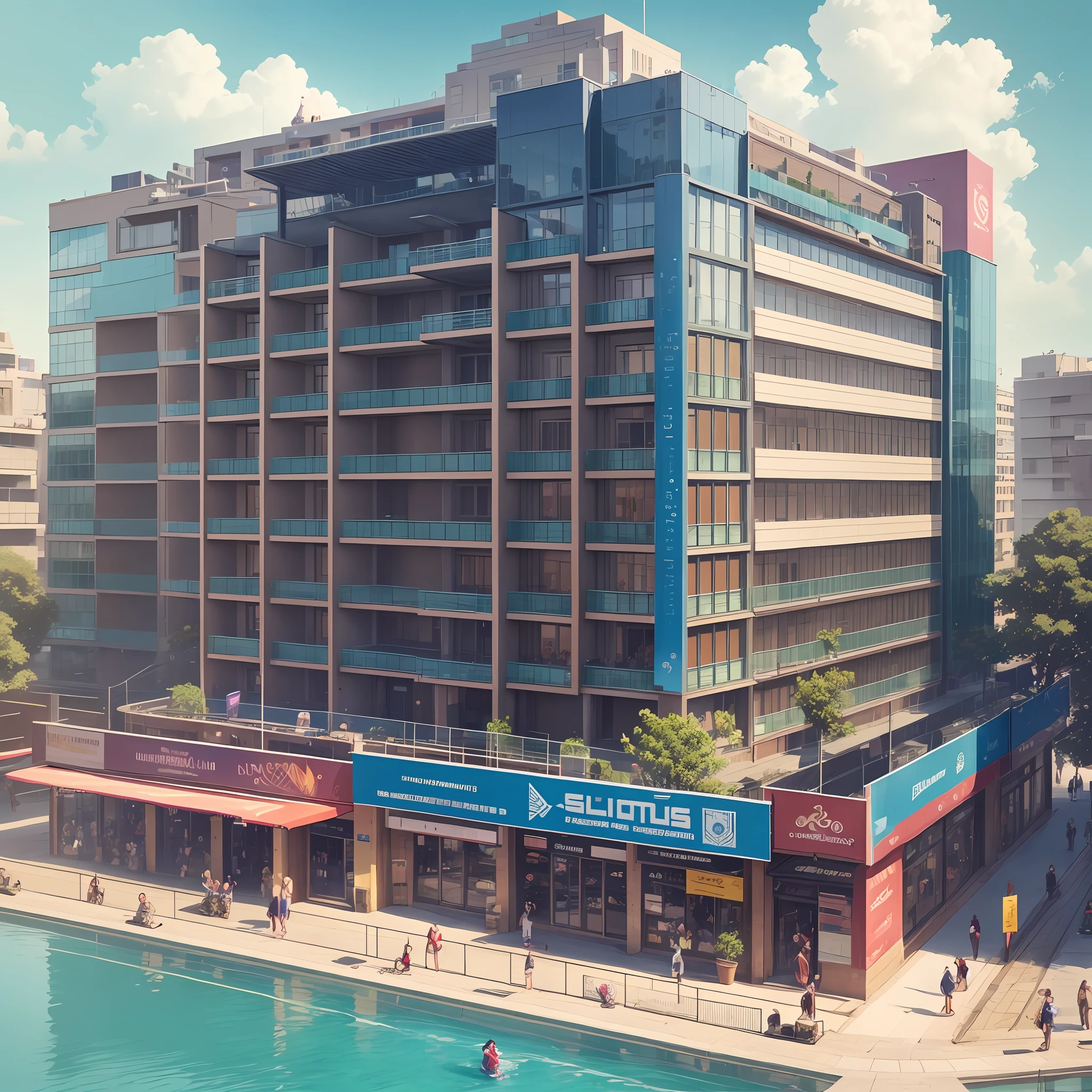 SLG Games A main city building