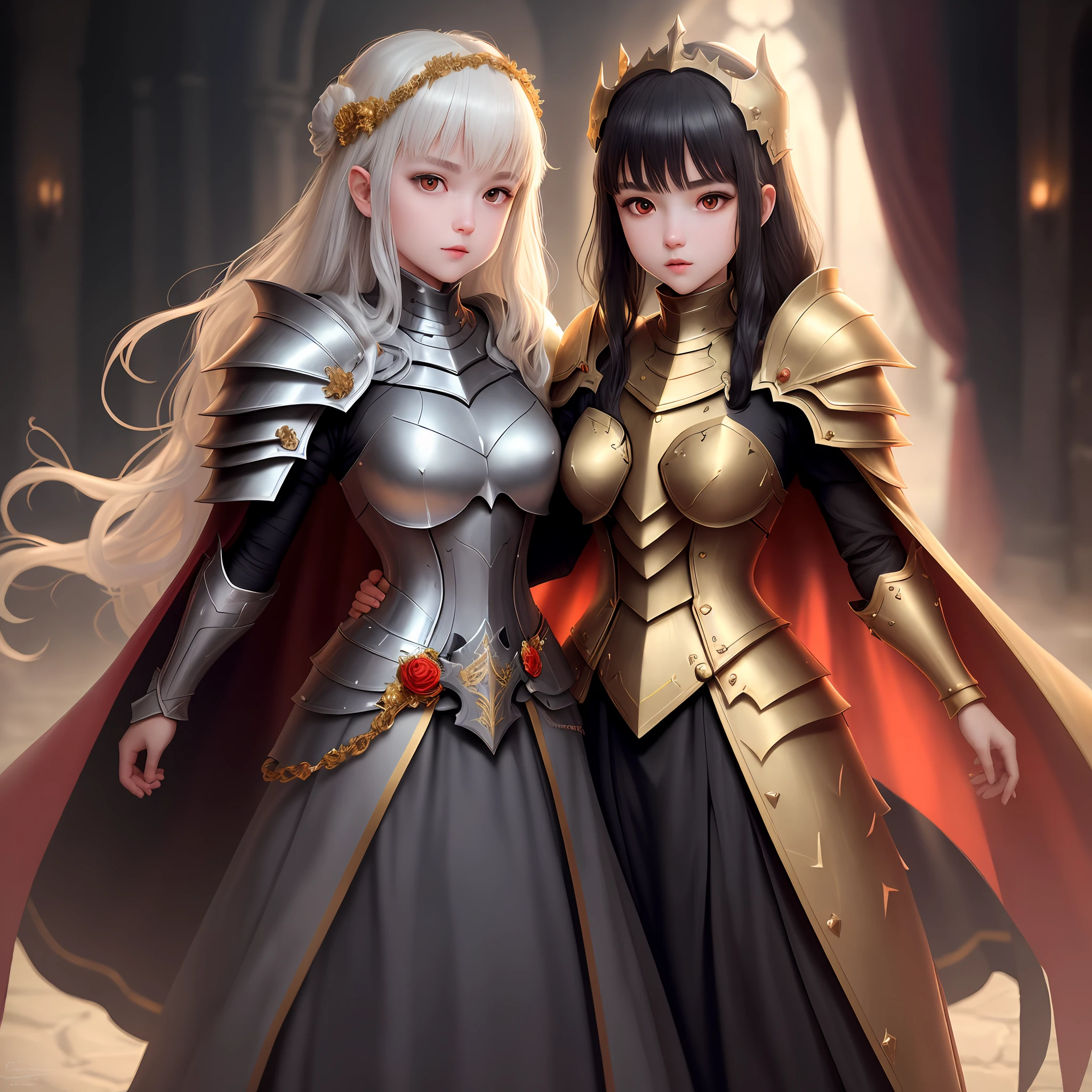 The highest quality, full body details, golden proportion, rags, masterpiece, dnd, monster ghost knight, armor, magic, sword, eldritch knight, heavy armor, magic, arcane knight, red cape, full body, human, sword, personal, full body, perfect face, amazing eyes, (bright black eyes), vivid details, (skin with many details), depth of field, (super detail, licata detail), sharp focus, soft colors, 8k,