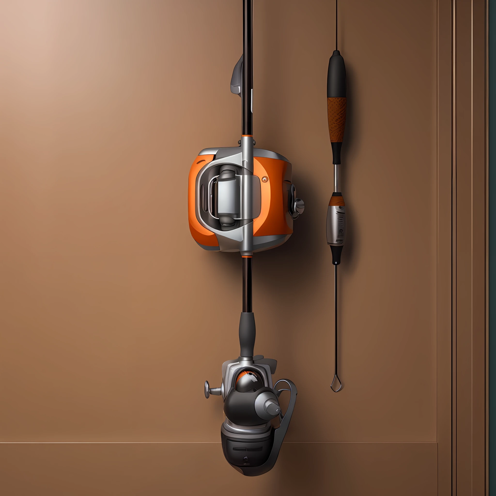 Design drawings, fishing rods