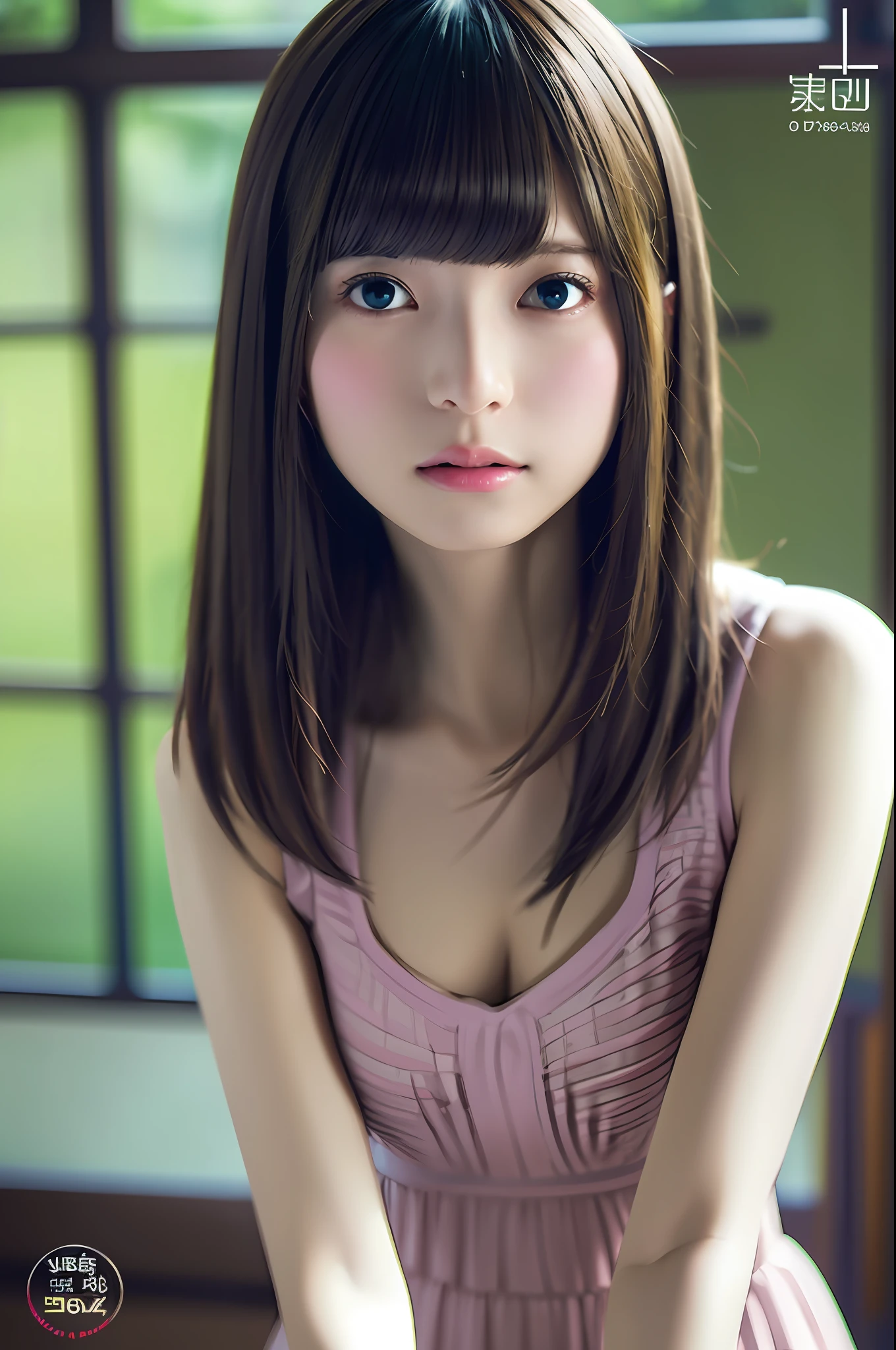 best quality, masterpiece, high resolution, 1girl, beautiful and perfect face, bob cut, maxi dress, intricate detailed, cinematic feel, 8k, extremely detailed