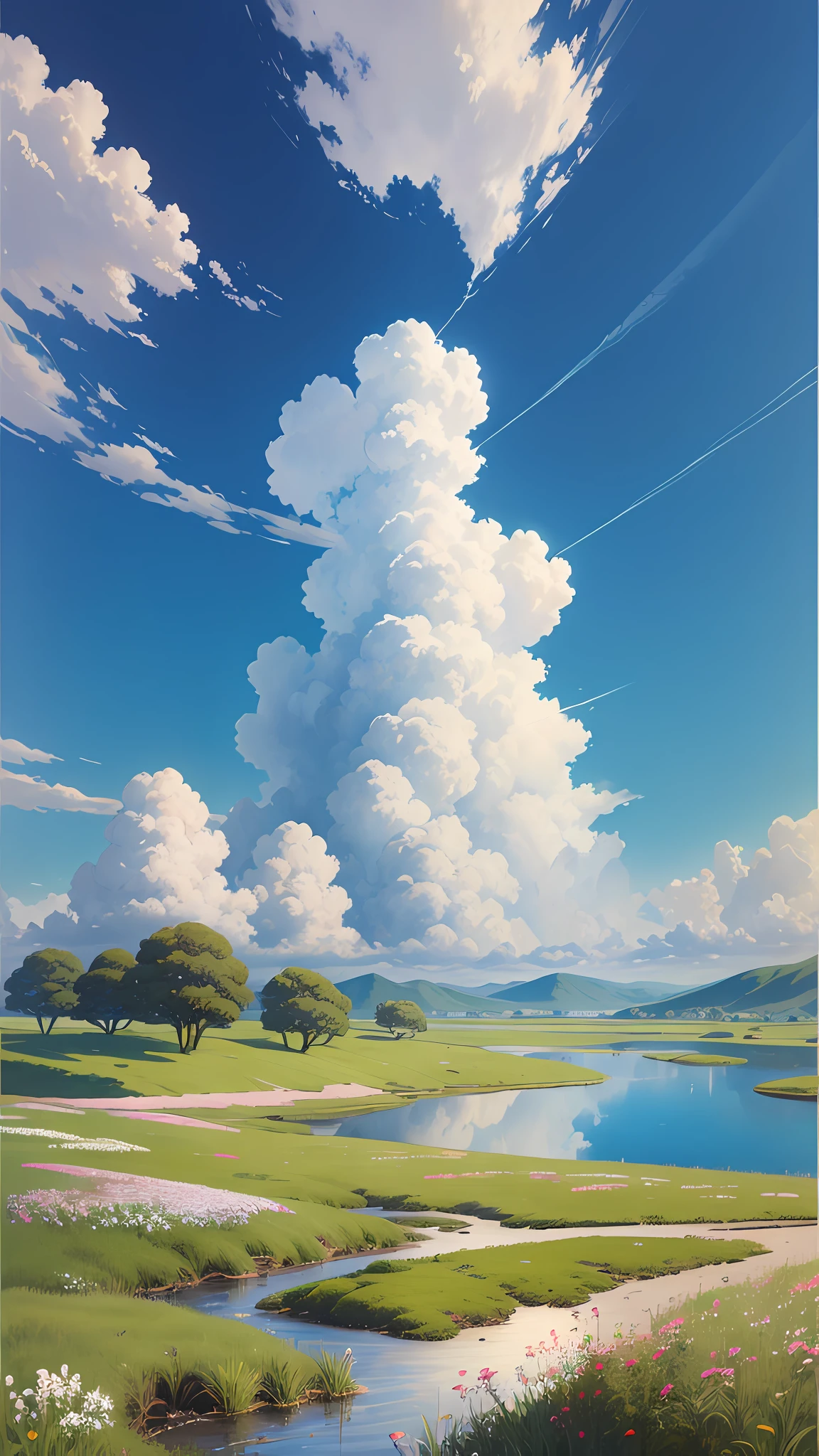 A sky without clouds