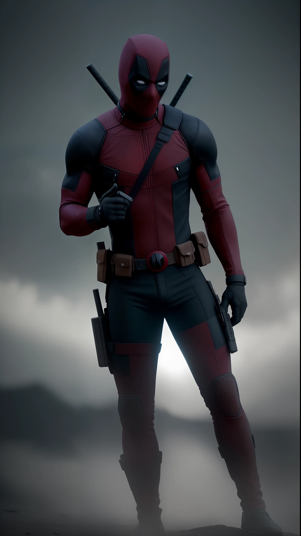 Deadpool, Action Pose, Epic Scene, Many Fine Details, Movie Style, Photography, Natural Textures, Natural Light, Natural Blur, Photo Realism, Cinematic Rendering, Ray Tracing, Top Quality, Highest Detail, Cinematic, Blur Effect, Long Exposure, 8K, Ultra-HD, Natural Light, Moody Lighting, Cinematic Lighting, Hyper Realistic, Vibrant, 8k, Detailed, Ultra Detailed,
