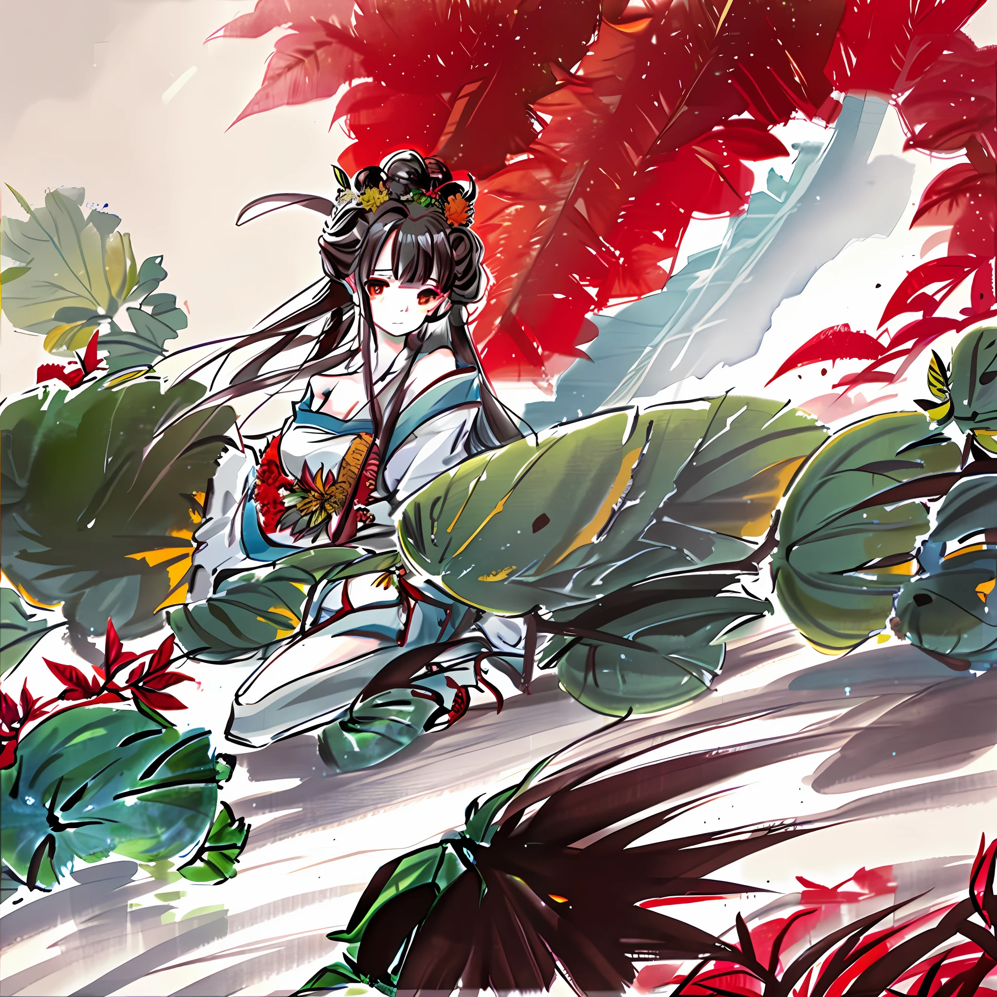 There is dragon liver melon, one foot long, red leaf flower, born in ice valleys. The so-called glacial melon of vegetarian leaves. Immortal Flawed Hill Zhong took medicine, got this melon, ate it, and Chitose was not thirsty. The melon is as constant as frost and snow, and it is like honey. and the emperor Taishan , from whom all gave the melon of ice valley leaves.