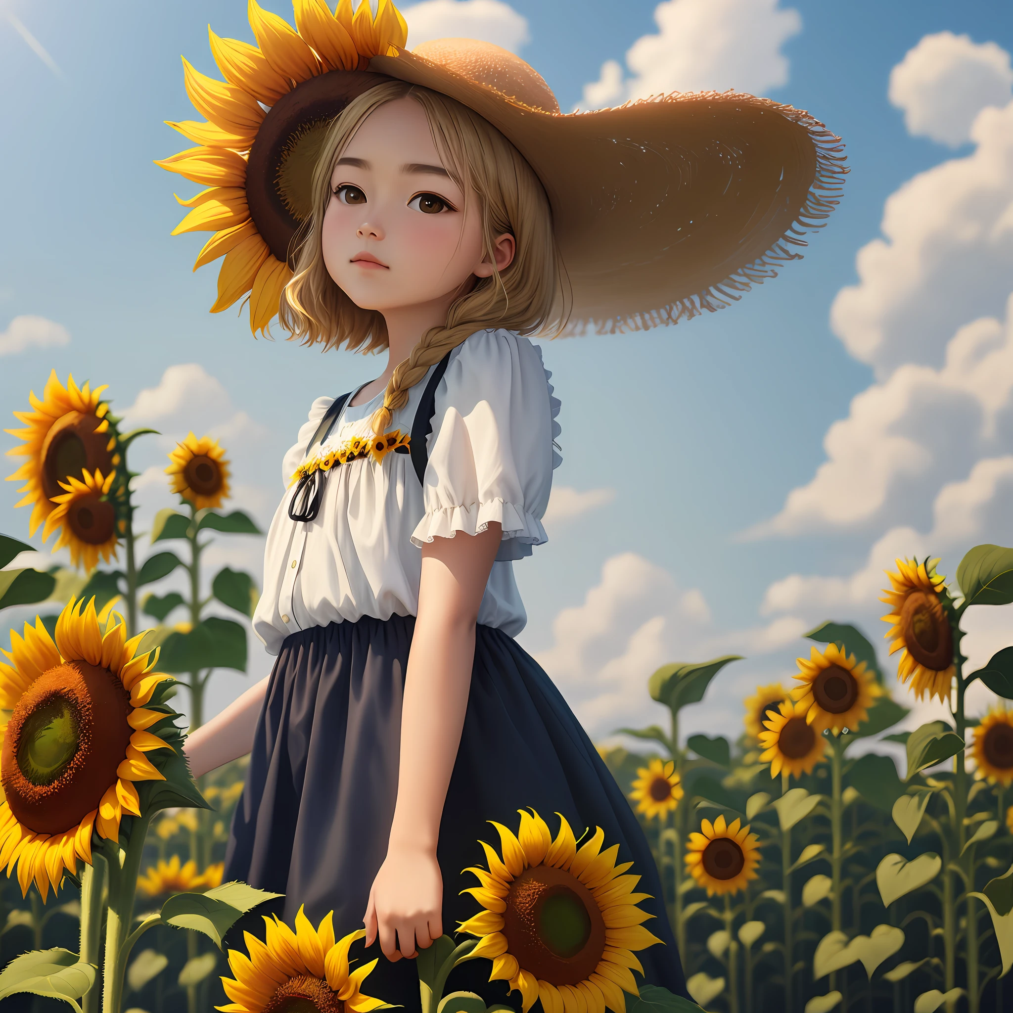 a sunflower