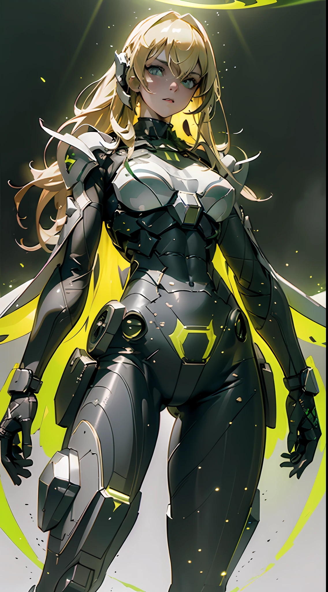 (Thick Body:1.4), (Long Blond Hair:1.4), Green Eyes, HDR (High Dynamic Range), Ray Tracing, NVIDIA RTX, Super-Resolution, Unreal 5, Subsurface Scattering, PBR Texturing, Post-Processing, Anisotropic Filtering, Depth-Of-Field ,Maximum Clarity And Sharpness, Multi-Layered Textures, Albedo And Specular Maps, Surface Shading, Accurate Simulation Of Light-Material Interaction, Octane Render, Two-Tone Lighting, Low ISO, White Balance, Rule Of Thirds, Wide Aperture, 8K RAW, Efficient Sub-Pixel, Sub-Pixel Convolution, (Luminescent Particles:1.4), {{Masterpiece, Best Quality, Extremely Detailed CG, Unity 8k Wallpaper, 3D, Cinematic Lighting, Lens Flare}},