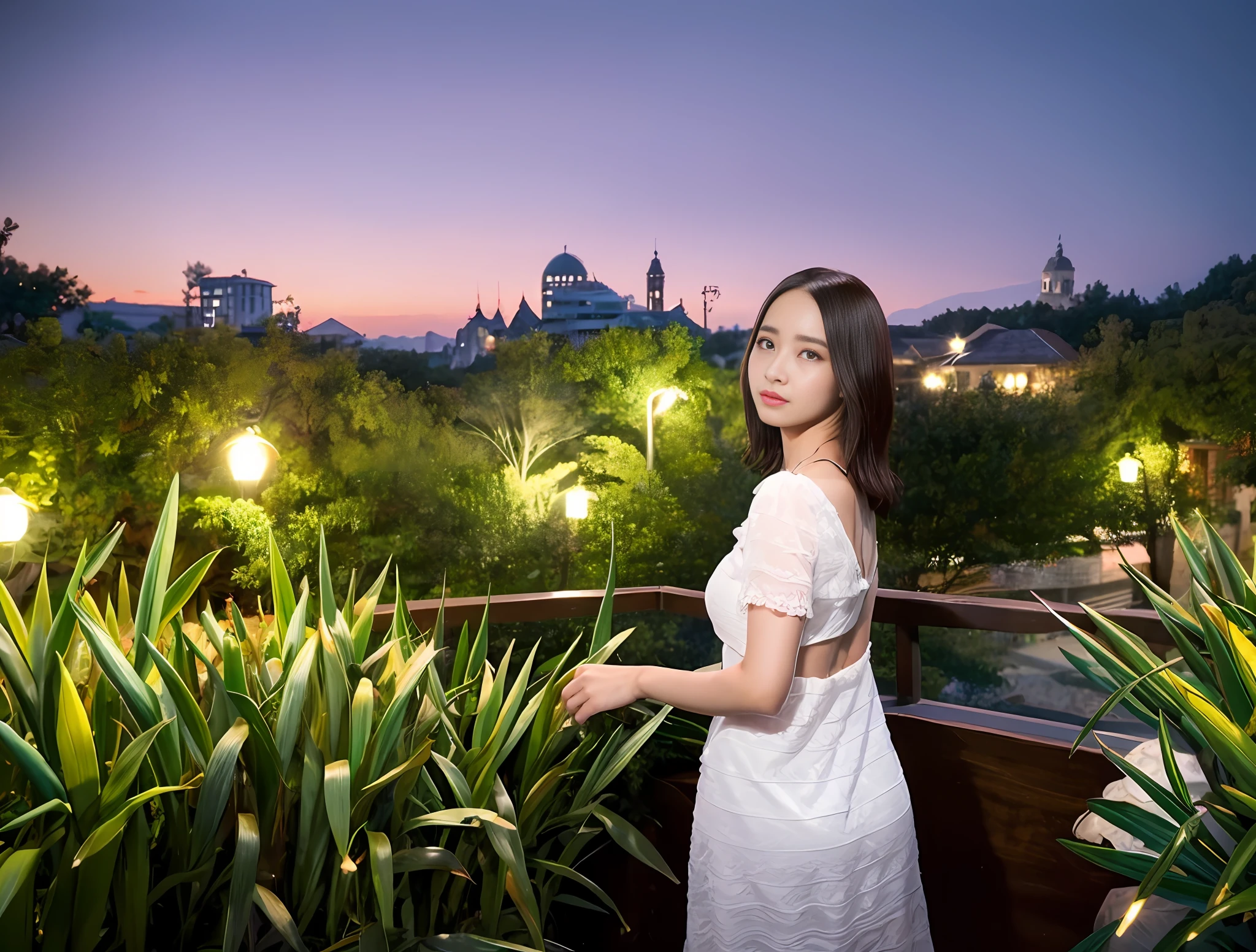 ((Best Quality, 8K, Masterpiece: 1.3)), Full Body, Sharp Focus: 1.2, A Beautiful Woman with Perfect Figure: 1.4, Slim Abs: 1.2, (Dark Brown Hair, Big Breasts: 1.2)), Lace Slip, Transparent Dress: 1.1, Dress Material Transparent, Tback Looming Visible, Very Detailed Face and Skin Texture, Detailed Eyes, Double Eyelids, Oppai, Tease, Cleavage, Noticeable ,(Stuffy: 1.7),