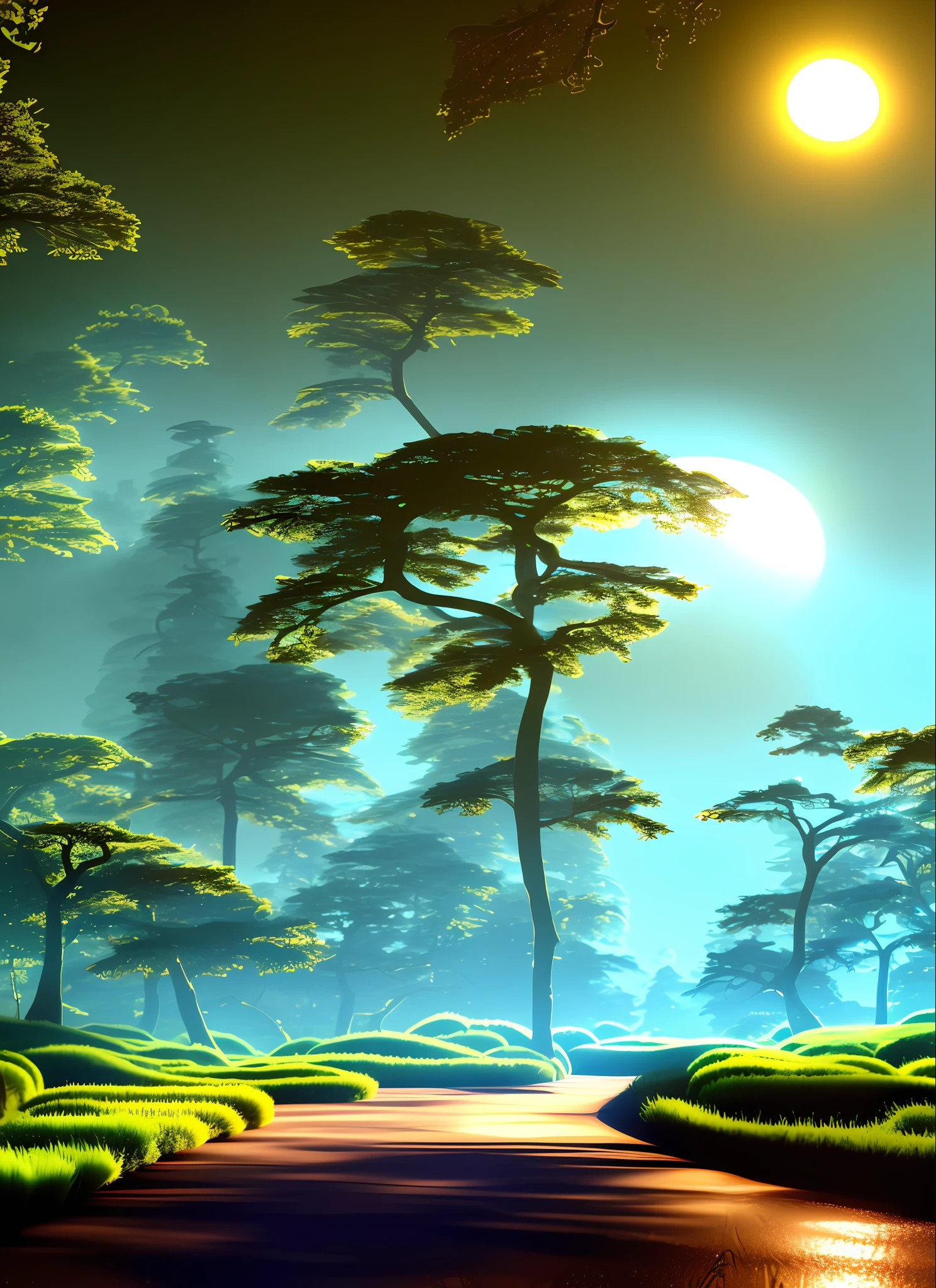 Masterpiece, best quality, (very detailed CG unity 8k wallpapers), (best quality), (best illustrations), (best shadows), forest theme with natural elements. Tall trees, quiet streams, glowing little mushrooms, surrounded by delicate leaves and branches, with fireflies and glowing particle effects,, (natural elements), (jungle theme), (leaves), (branches), ( fireflies), butterflies, (delicate leaves), (glow), (particle effects). , isometric 3D, Octane rendering, ray tracing, super detailed