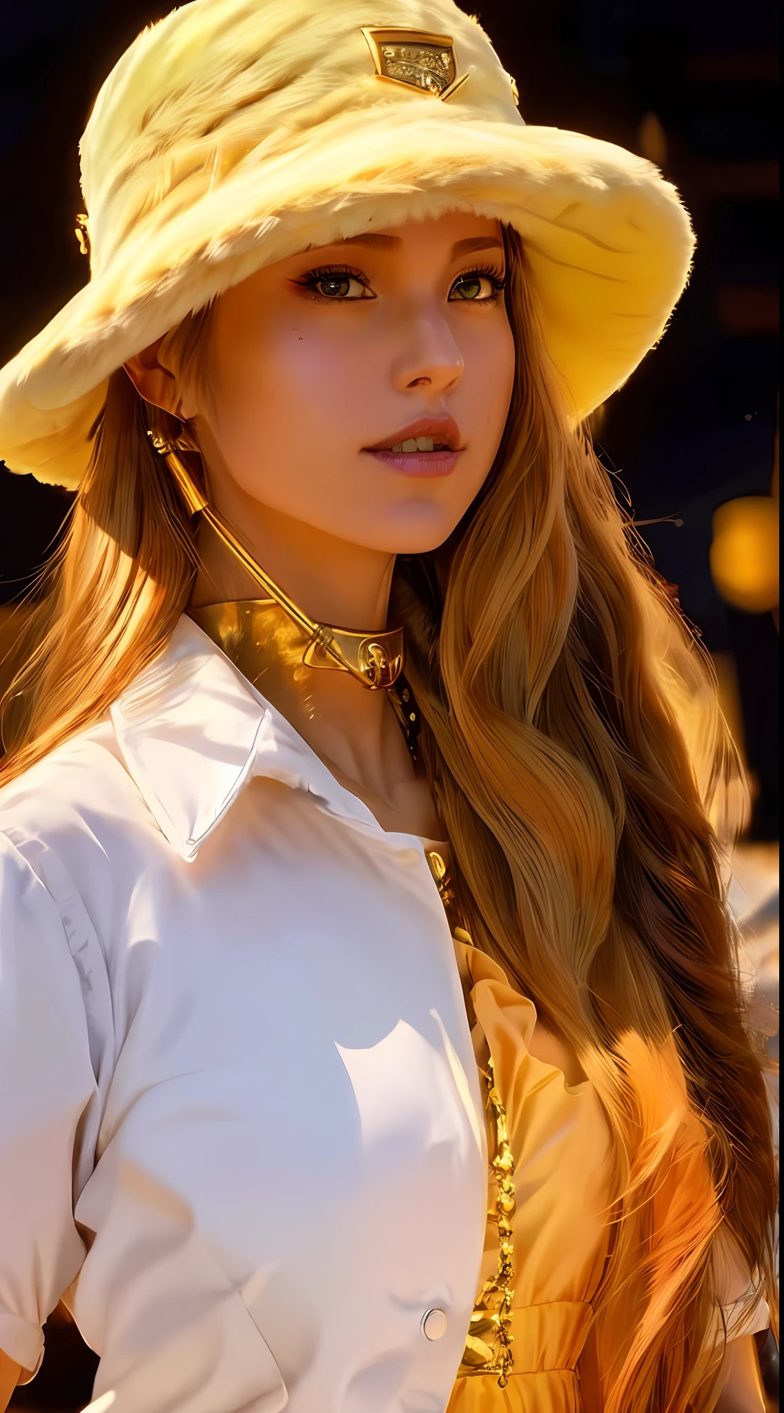 Masterpiece, best quality, (8k very detailed CG unit wallpaper) (best quality), (best illustration), (best shadows) a golden sea wave, bright orange aol sunset through the wave, golden droplets flying, (:1.6)，female cat furry, fantasy medieval pirate, saber in a hand, bandana, pirate hat, cocked hat, on a ship, sails, ocean and sky on background, only character, correct female anatomy, beautiful woman anthro, cat head, furry art by greg rutkowski, digital art by artgerm, detailed art, masterpiece, digital painting, correct anatomy