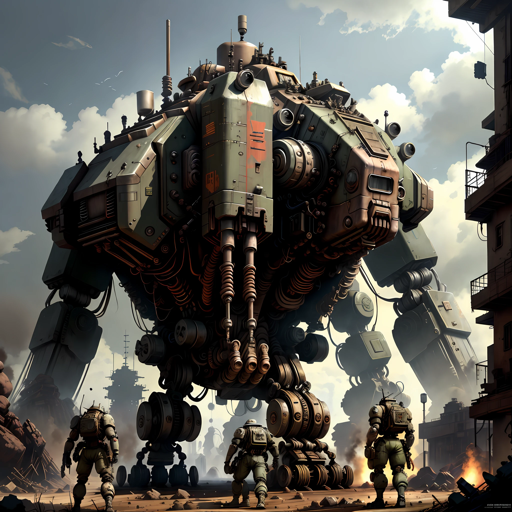 DieselPunkAI
battle mech
