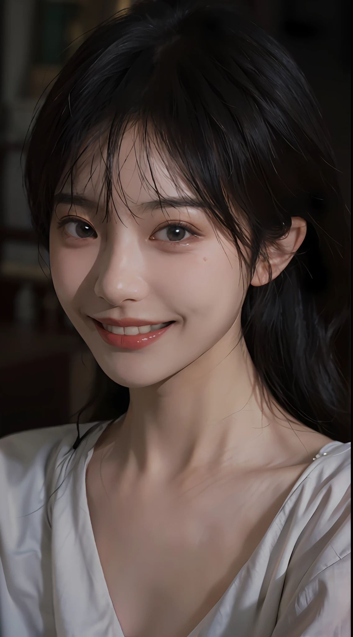 8K, Best Quality, Masterpiece, Ultra High Resolution, (Realism: 1.4), Original Photo, (Realistic Skin Texture: 1.3), 2 Girls, Beautiful Eyes and Face Details, Masterpiece, Best Quality, Close-up, Full Body, Looking at the Viewer, (Smile: 1.5)