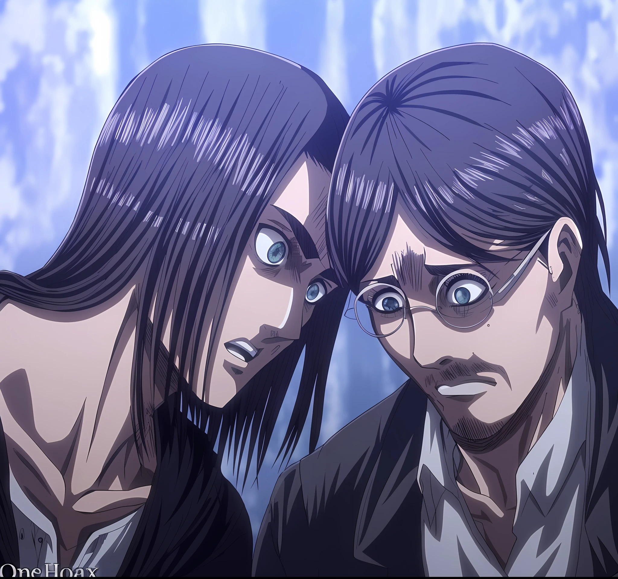 best quality, masterpiece, (realistic: 1.2), 1 man, Eren Jaeger, black jeans, black pants, brown hair, attack on Titan, cold background, black jacket, slim body, high definition, high quality, black clothes