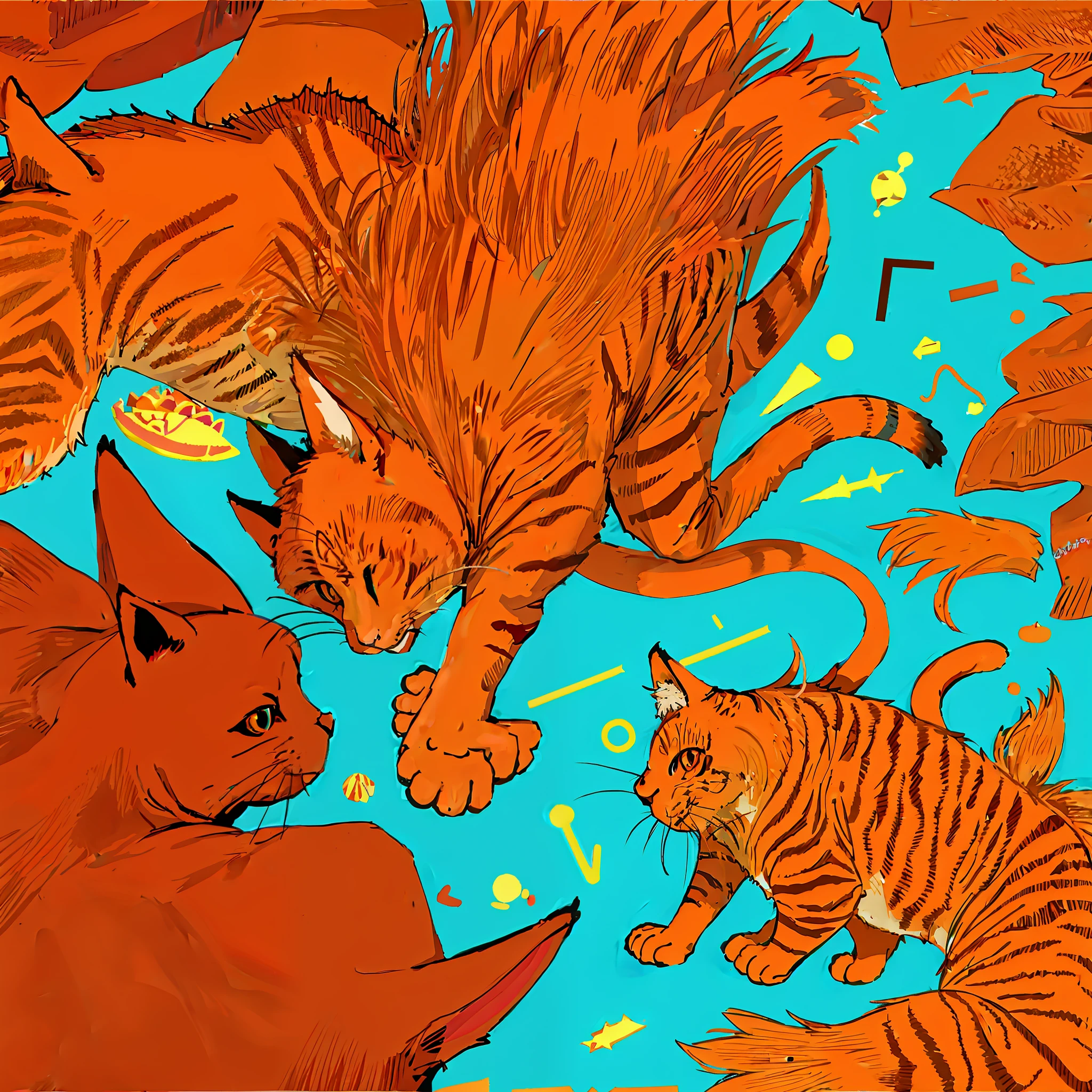 Orange cat