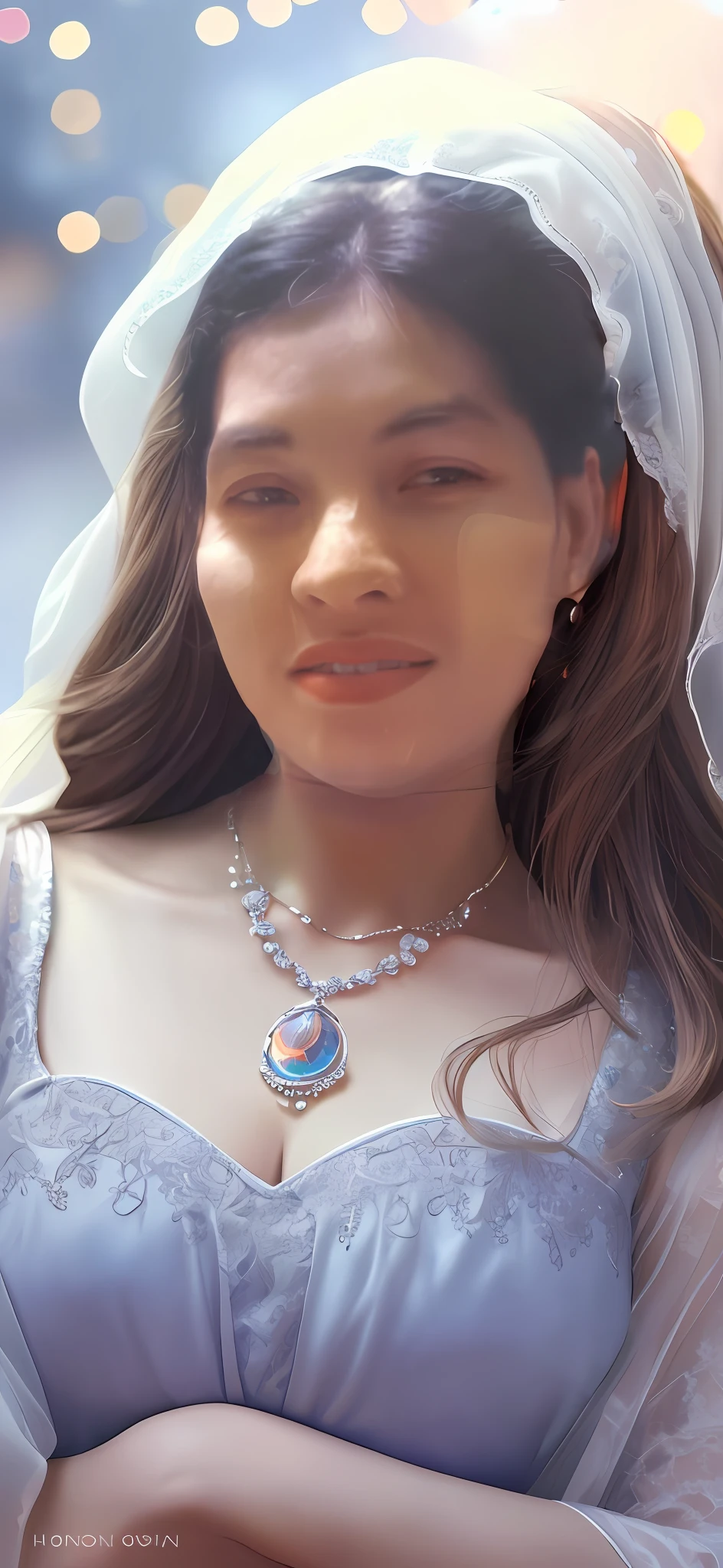 best quality, masterpiece, highres, 1girl, china dress, hair ornament, necklace, jewelry, Beautiful face, upon_body, tyndall effect, photorealistic, dark studio, rim lighting, two tone lighting, (high detailed skin:1.2), 8k uhd, dslr, soft lighting, high quality, volumetric lighting, candid, Photograph, high resolution, 4k, 8k, Bokeh, light brown hair color, medium breasts, light pink lips,