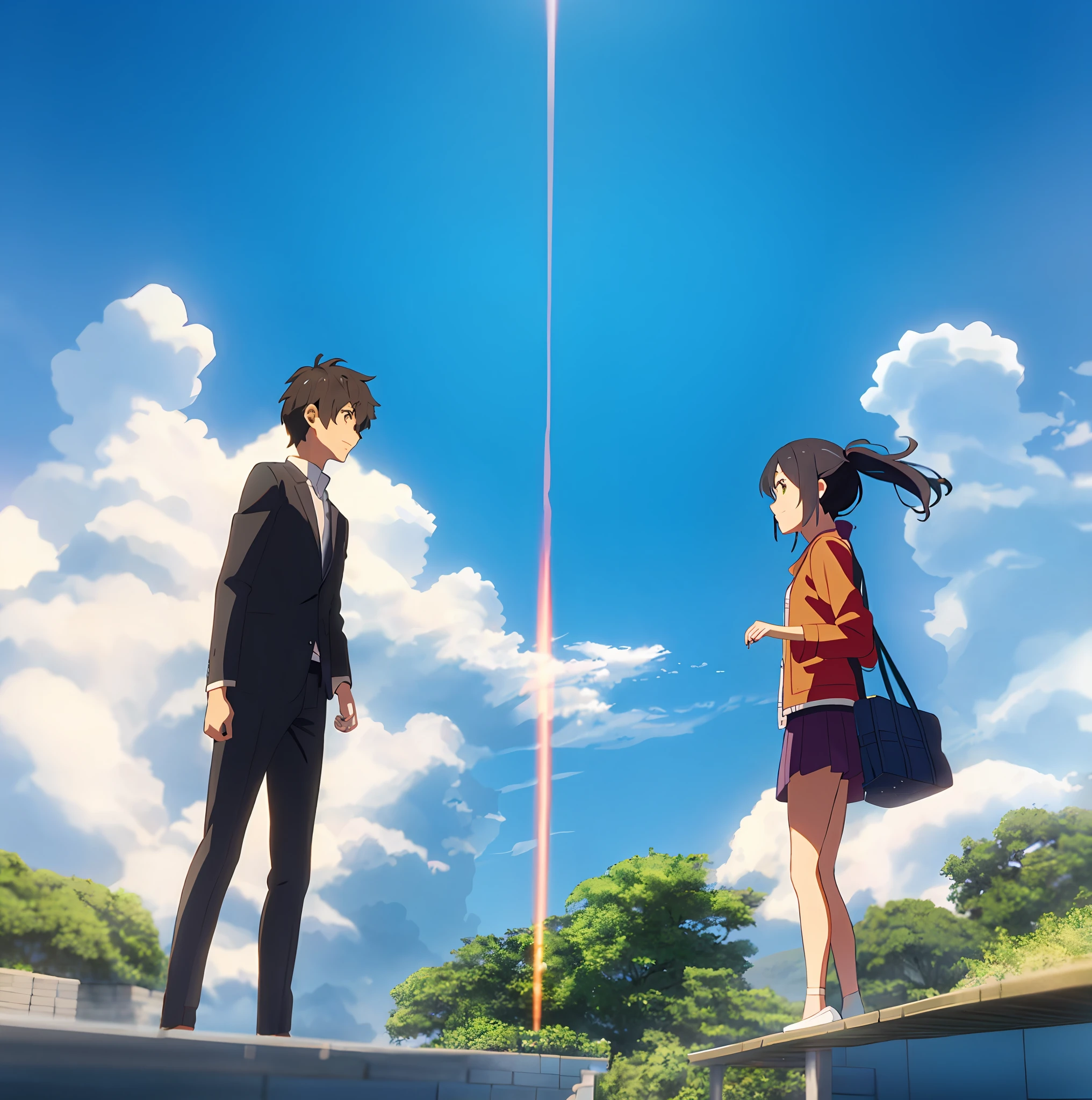 三叶, Taki, face to face, Shinkai Makoto Anime, your name,