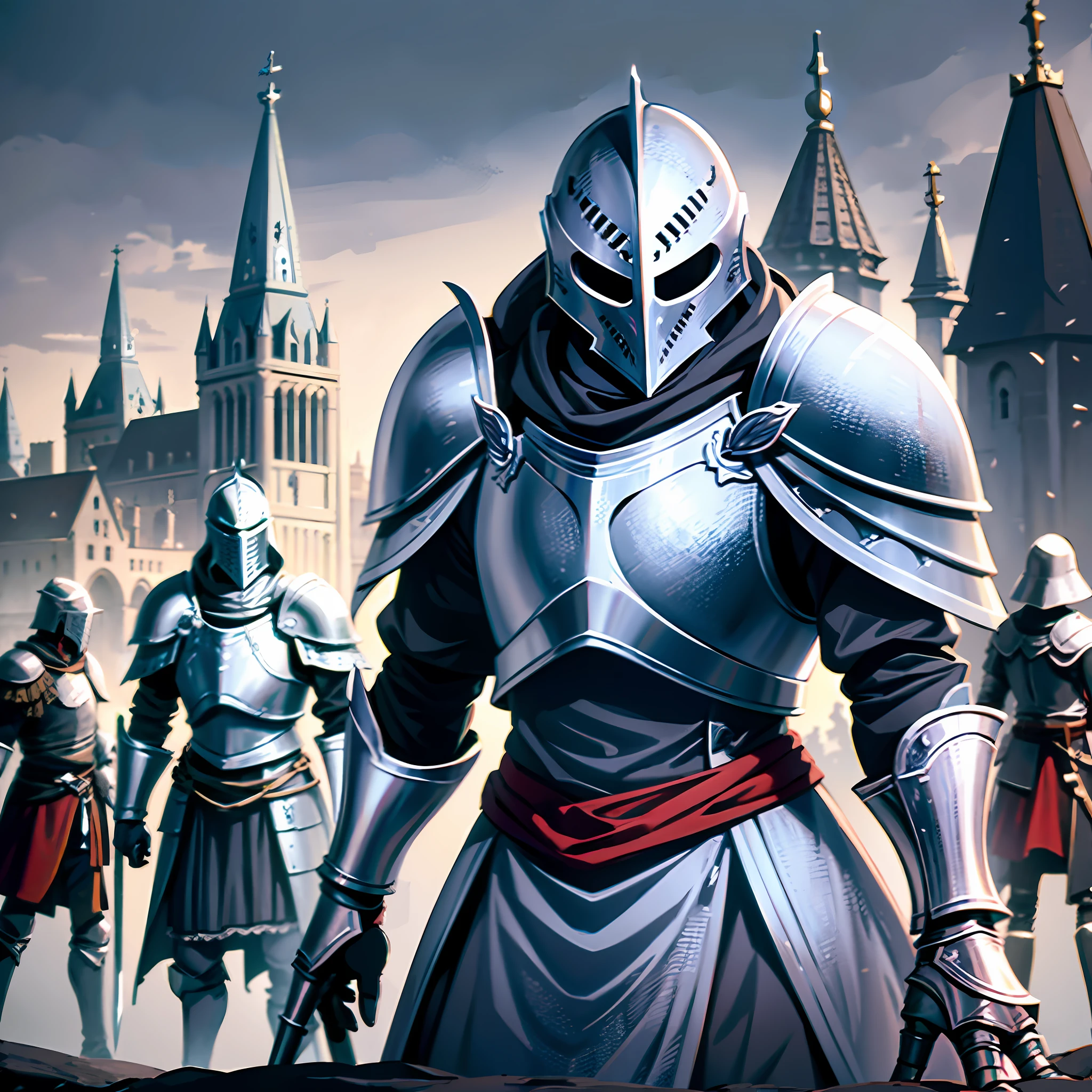 arafed knight sitting on the ground with a sword and a bird in the background, anthropomorphic raven knight, fallen knight, avian warrior, artorias, the dark souls knight, medieval battle scene,great intense and devestaing battle scene, dark souls art, dark souls art style, knight, dark souls inspired, dark souls knight, teutonic knight, medieval holy crusader knight, ultra brightness, cinematic lighting.