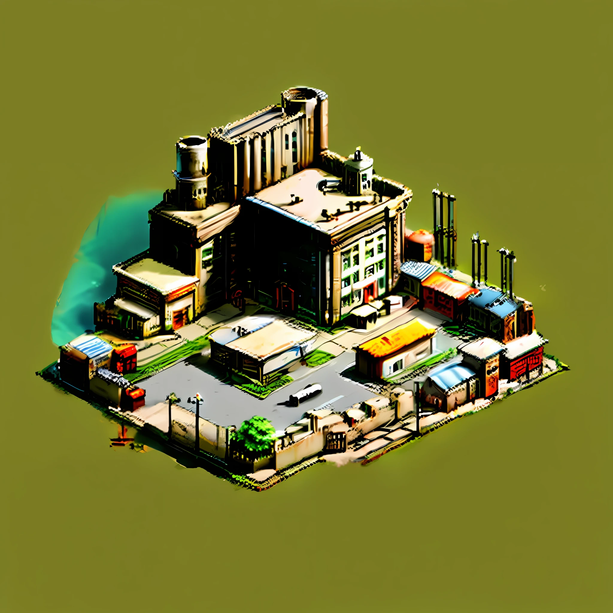 Factory retro style