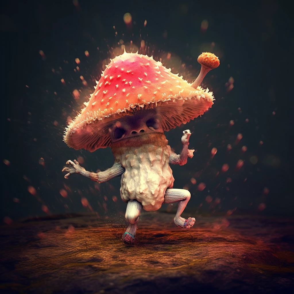 Mushroom dancing