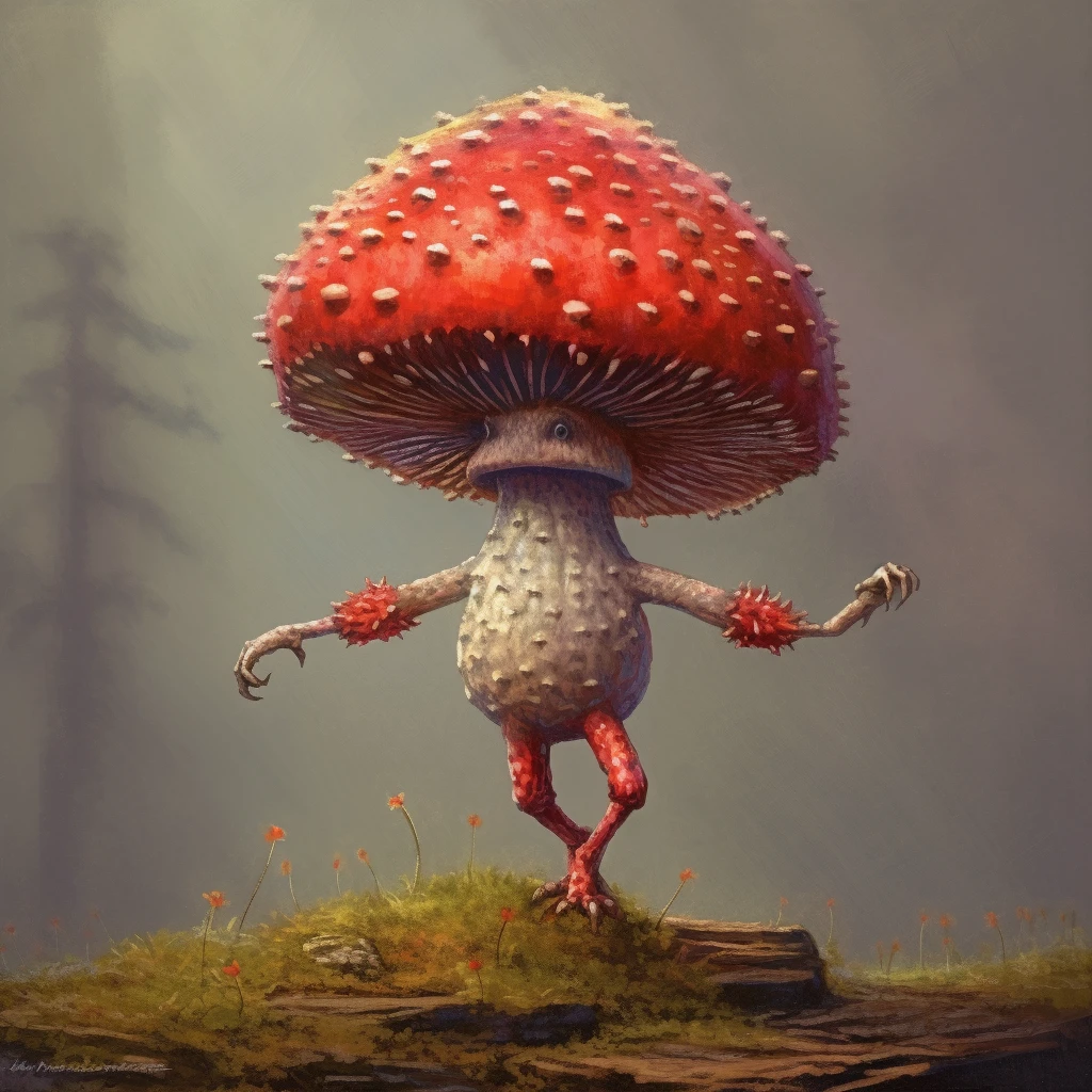 Mushroom dancing