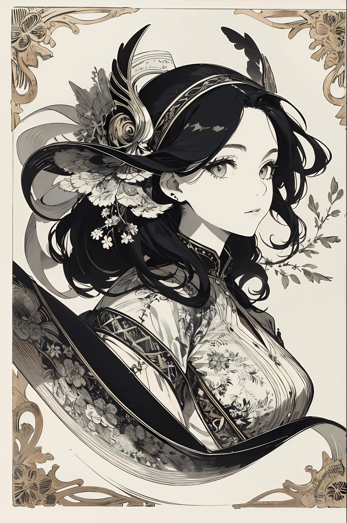 absurdres, highres, ultra detailed, (1girl:1.3),
BREAK
, Design an image featuring beautiful calligraphy, with expressive lettering, elegant flourishes, and a sense of craftsmanship and skill.