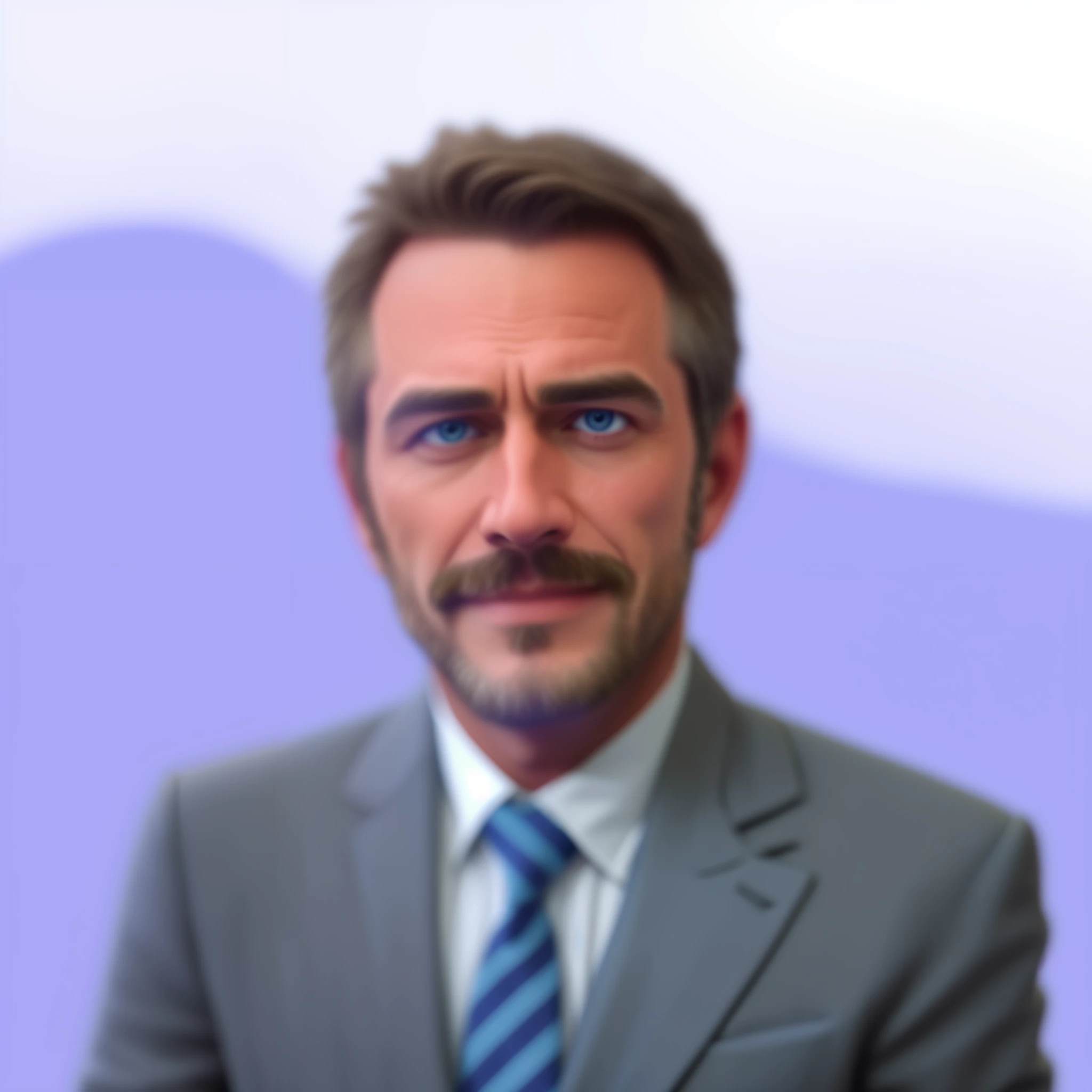 Realistic photo of a man