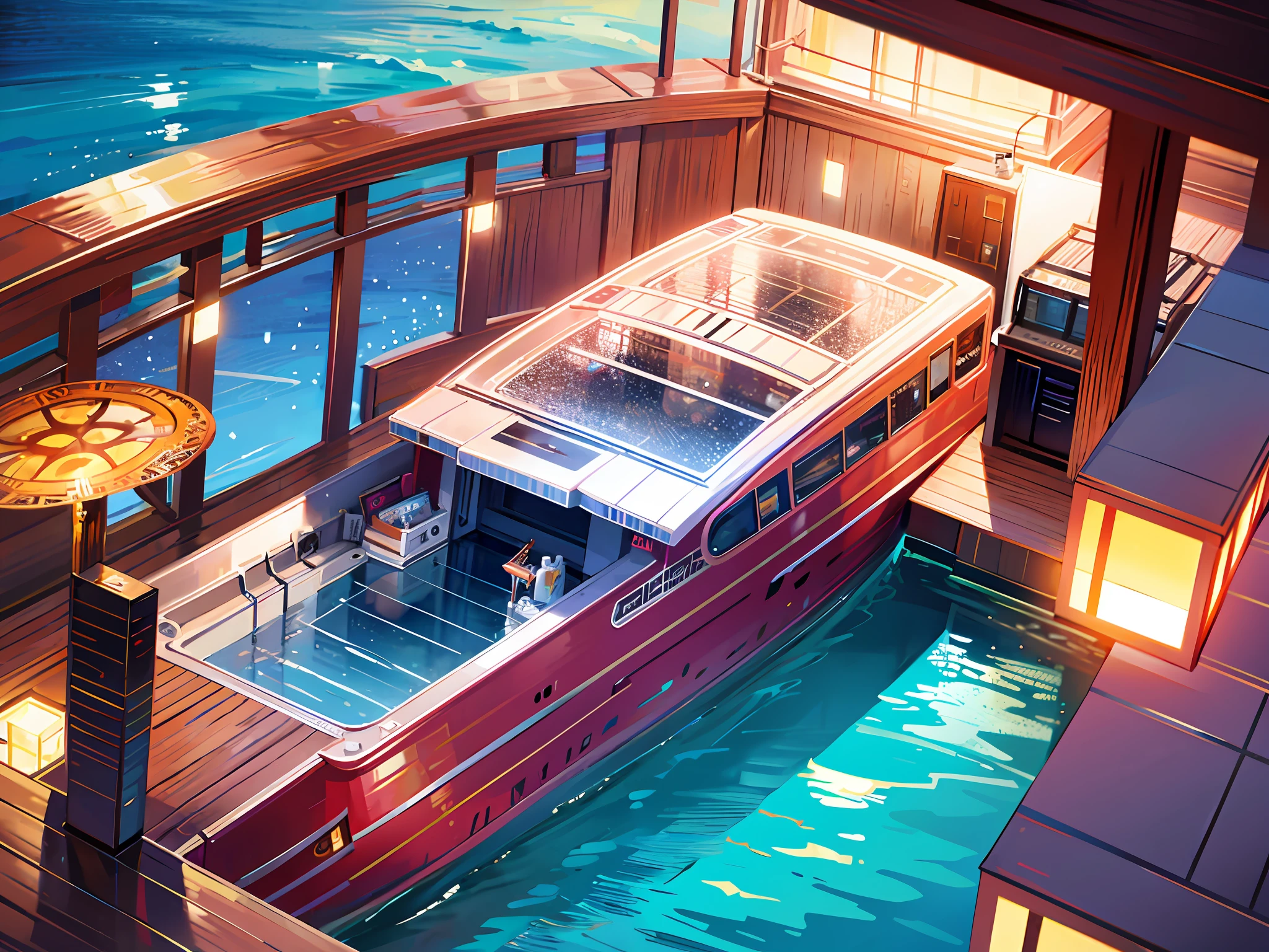 Luxury cruise ships
